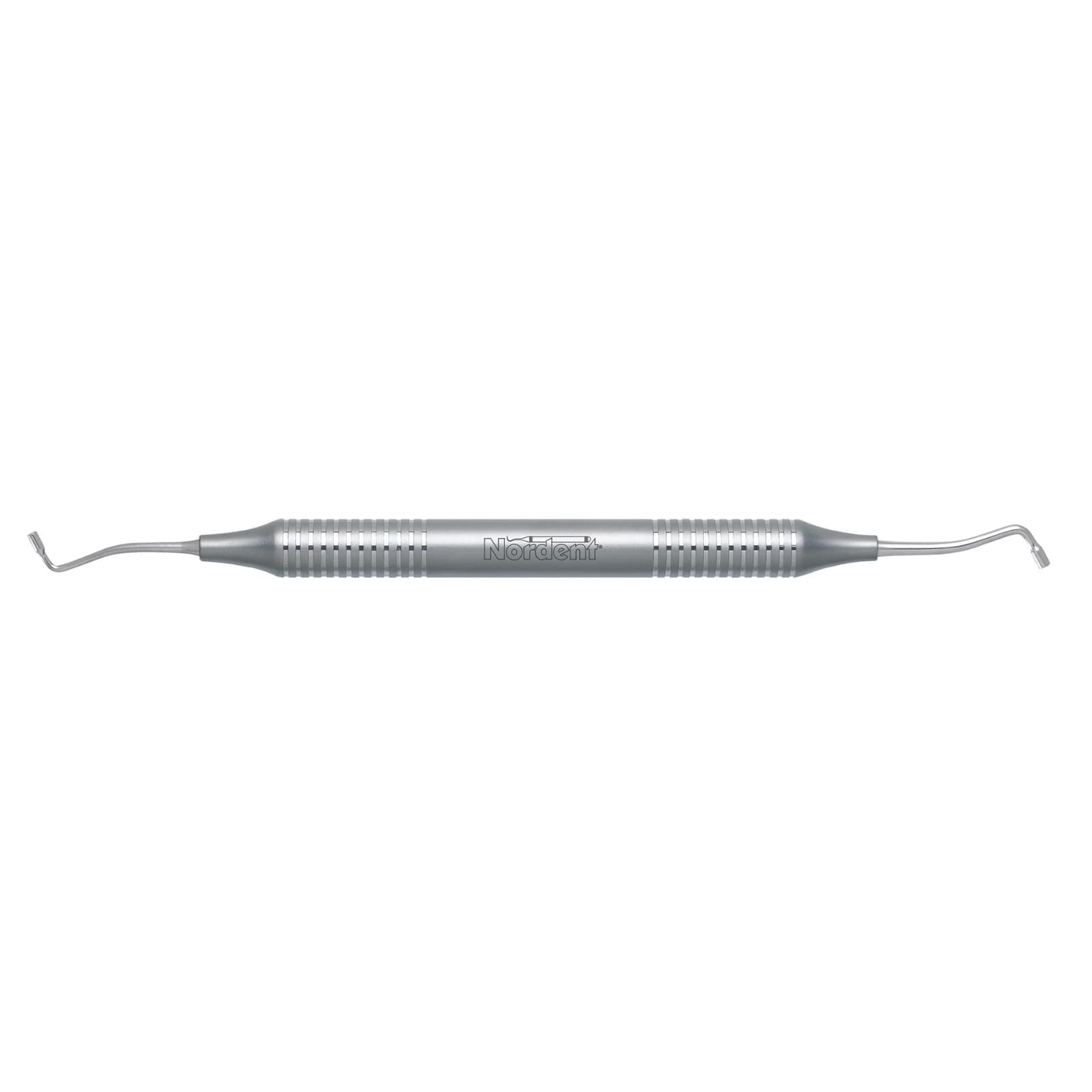Nordent Condenser DE Plain Black's #1-2 DuraLite Round Handle, Double-End, 1.9-2.3mm, Stainless Steel, RECN6-P-8 - Condenser DE Plain Black's #1-2 DuraLite Round Handle - Image 1