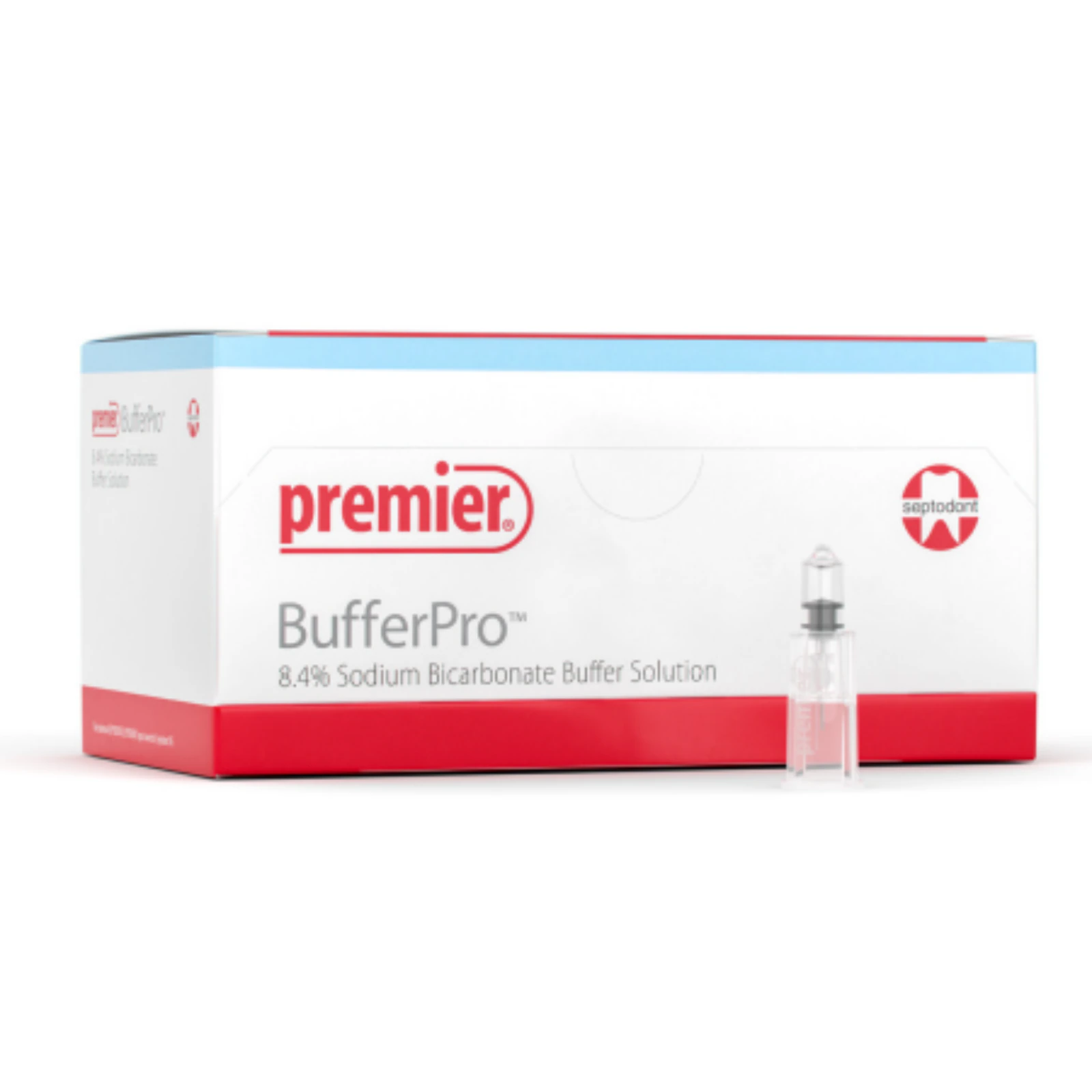 Septodont BufferPro 8.4% Sodium Bicarbonate Buffer Solution, 0.1 mL Capsules, 25/Box, 01B0000 thumbnail 7