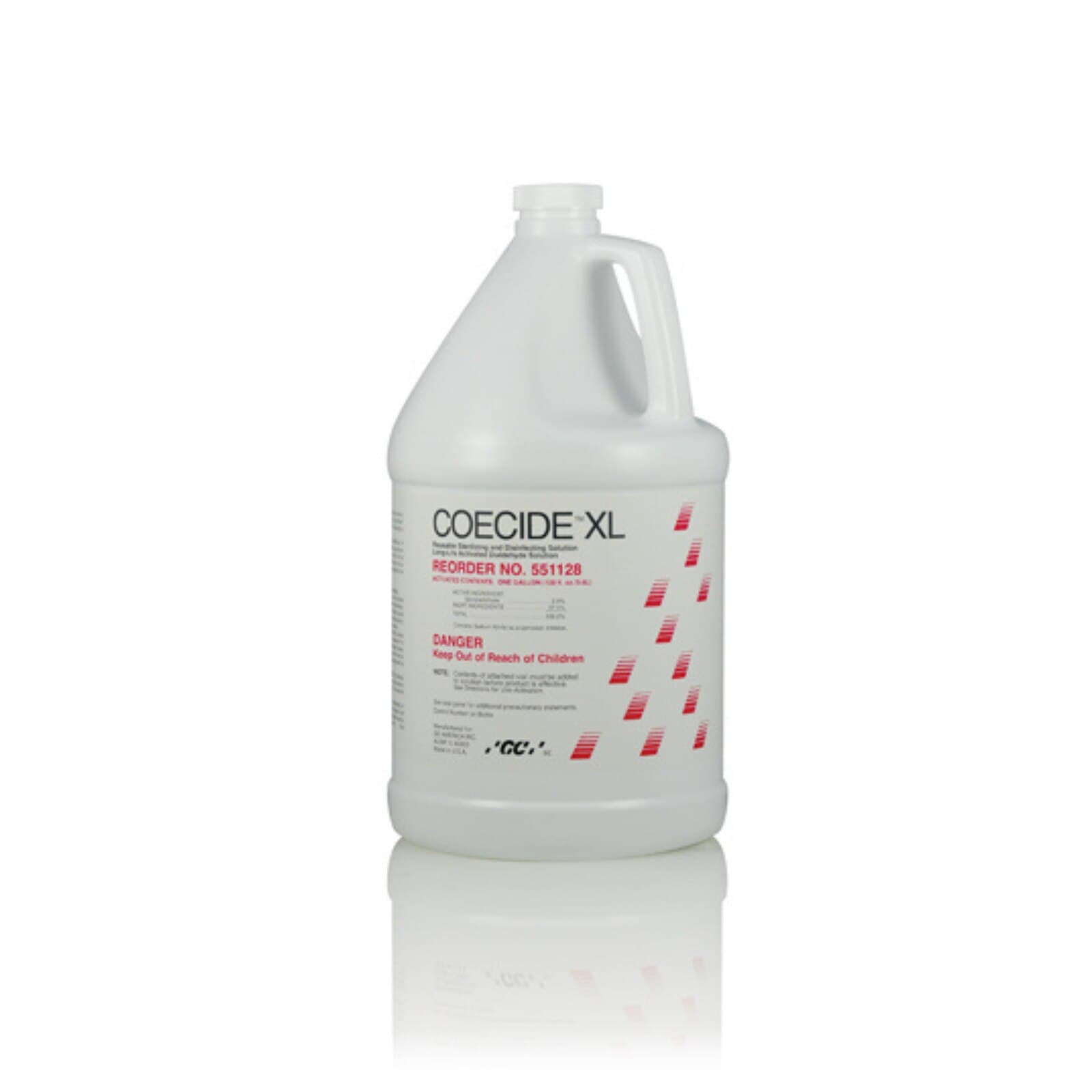 CoeCide XL 2.5% Alkaline Glutaraldehyde Sterilant and High-Level Disinfectant, 1 Gallon Bottle with Activator, #551128 thumbnail 8