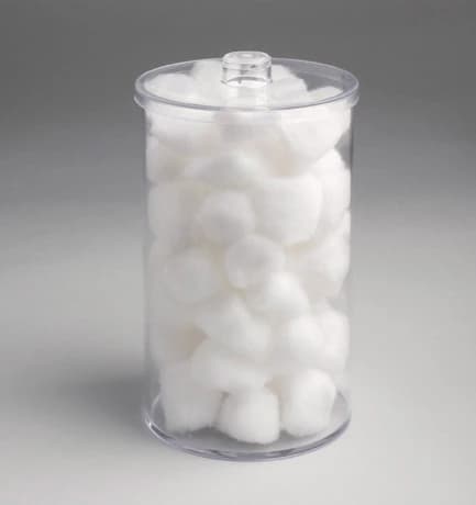 Sundry Jars Plastic with Plastic Lid, 6.5 x 4.25 Inches, 5 per Case - Sundry Jars Plastic w/Plastic Lid 6.5x 4.25 5/Cs - Image 1