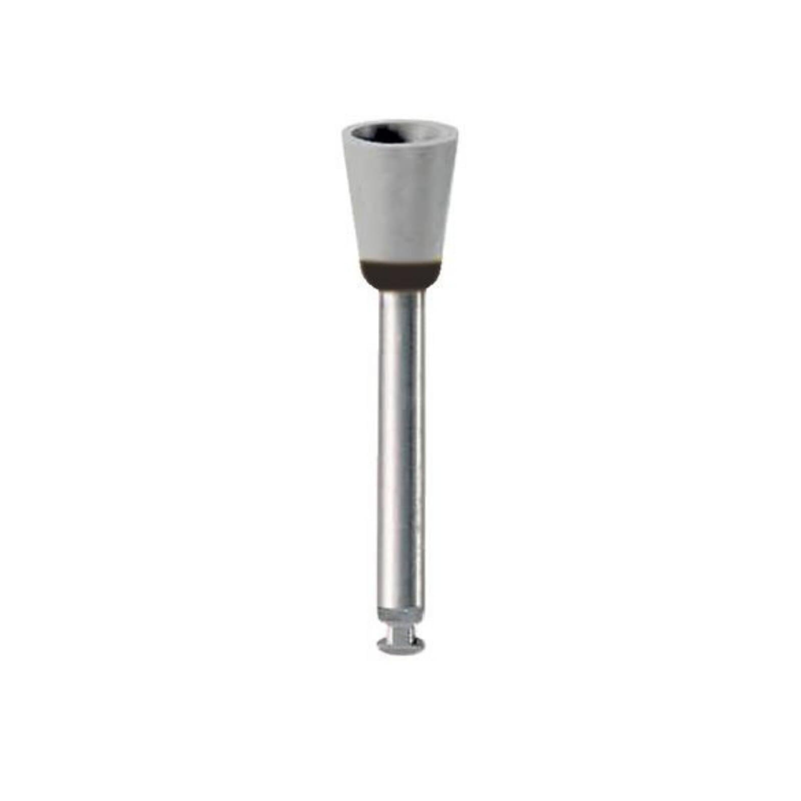 Alpen Ceramic Plus Polisher, Cup Shape, Fine Grit, RA (Right Angle) Shank, 5/Pkg, #230337RA thumbnail 2