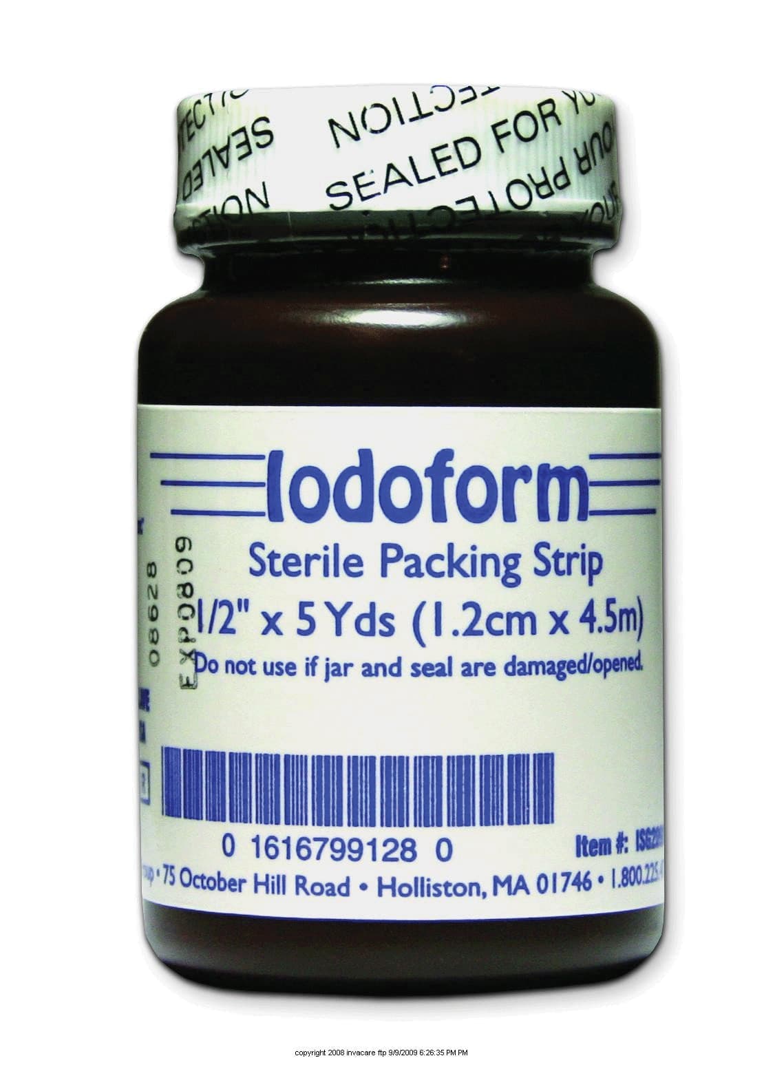 Kendall Healthcare Iodoform Packing Strips, 1/4" x 5 yds, 7831 thumbnail 2