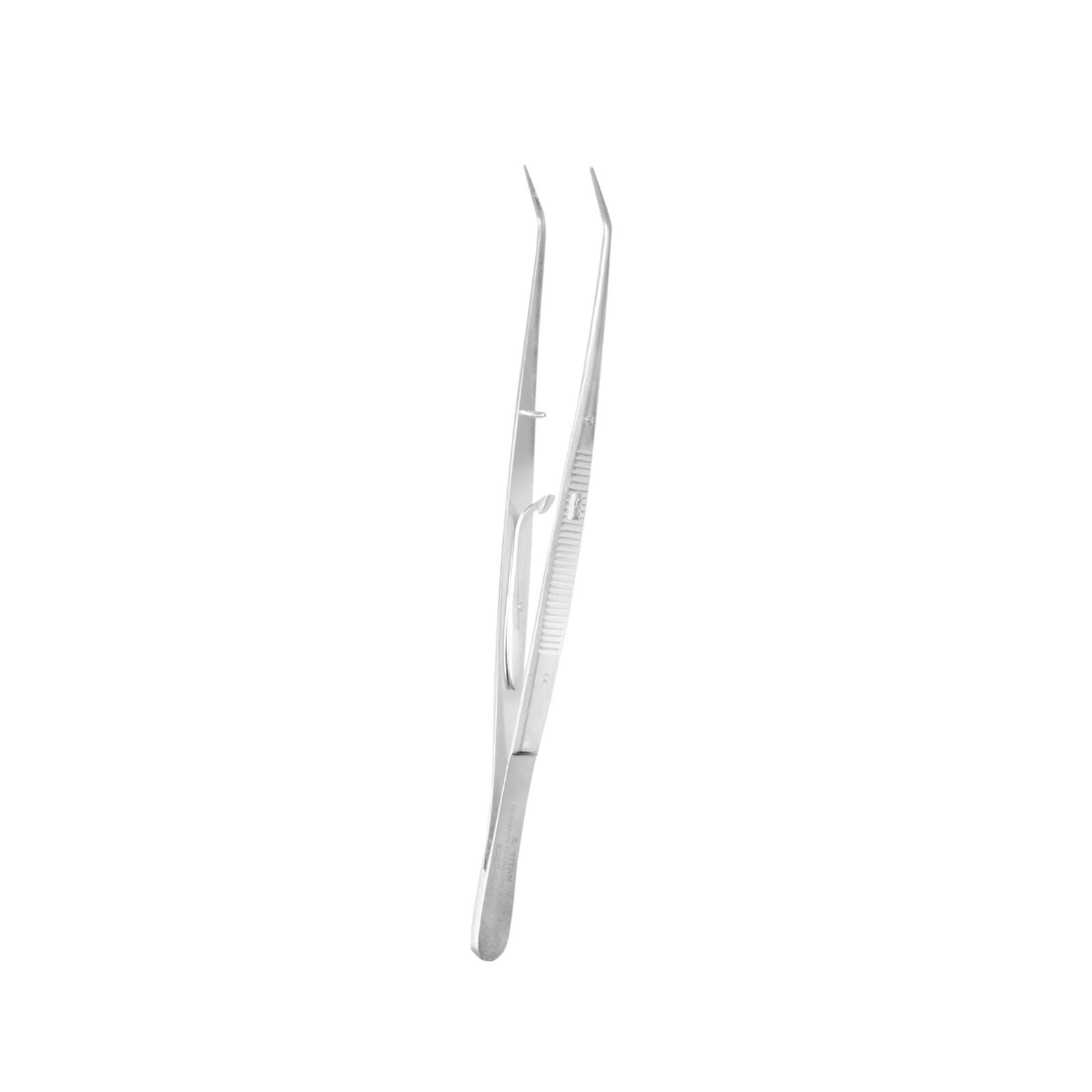 A Titan Instruments Cotton Plier, Serrated with Lock, #2320-2 thumbnail 2
