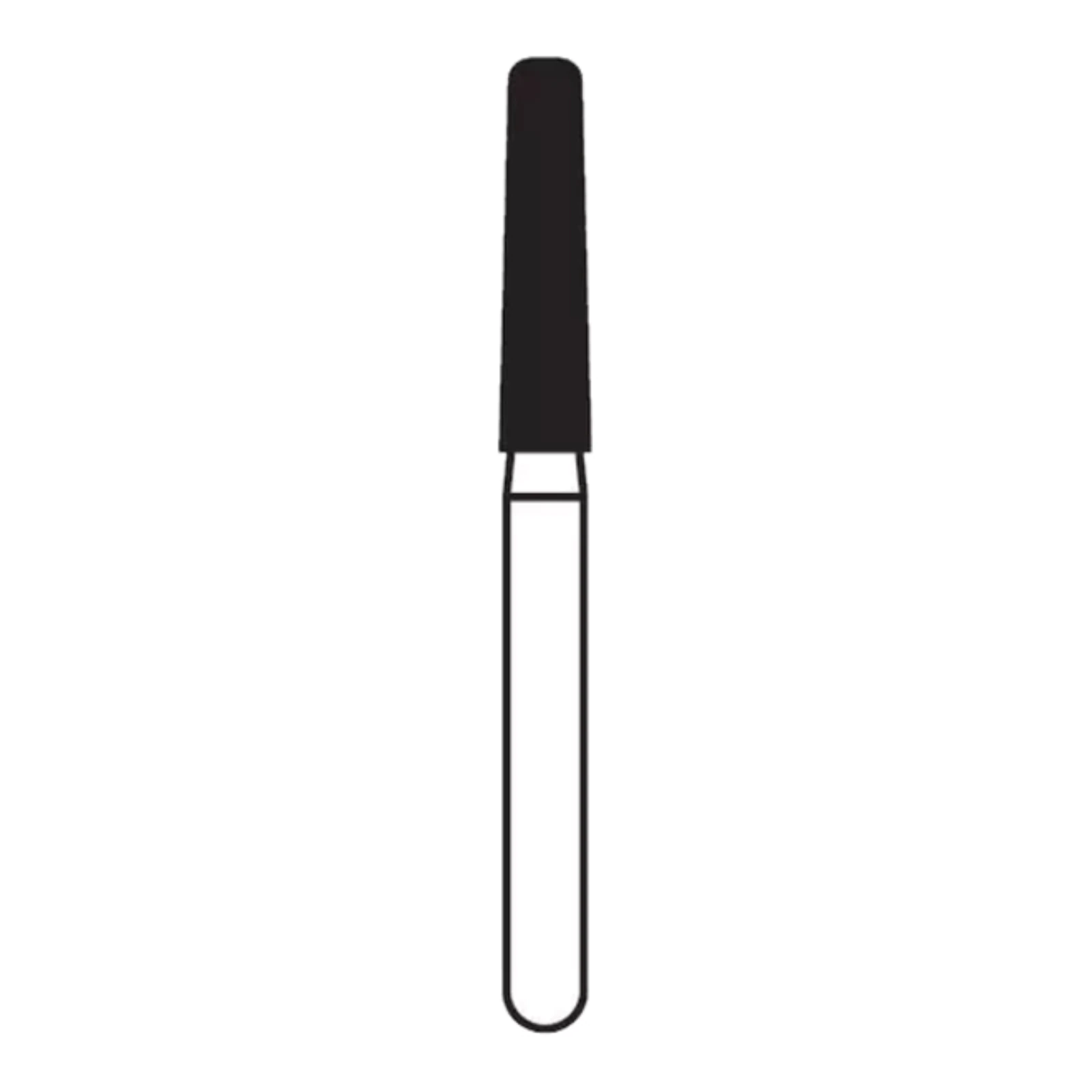 Solo Diamond Single-Use Diamond Bur, FG, Modified KR Taper, #0818.8, 1.8 mm Head Diameter, Coarse, Green, 25/Pk, 847KR018C thumbnail 3