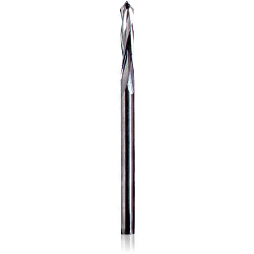 NTI Universal Cutter Vacuum Form Spiral Carbide Bur, HP Shank, 2.3mm Diameter, 9mm Head Length, UC219S-023 thumbnail 2
