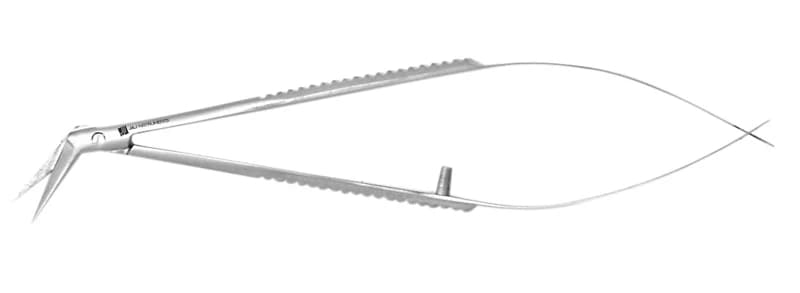 Castroviejo Scissor 3.5" Angled, Surgical Instrument - Castroviejo Scissor 3.5'' Ang - Image 1