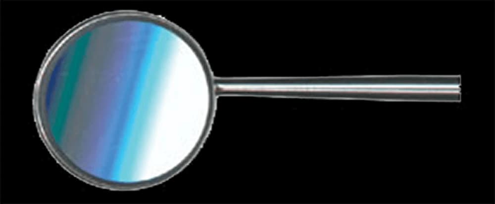 PDT Cruise Line Mouth Mirror, #5 (15/16") Rhodium-Coated Front Surface, Cone Socket, Stainless Steel, 1/Pk, T050 thumbnail 12