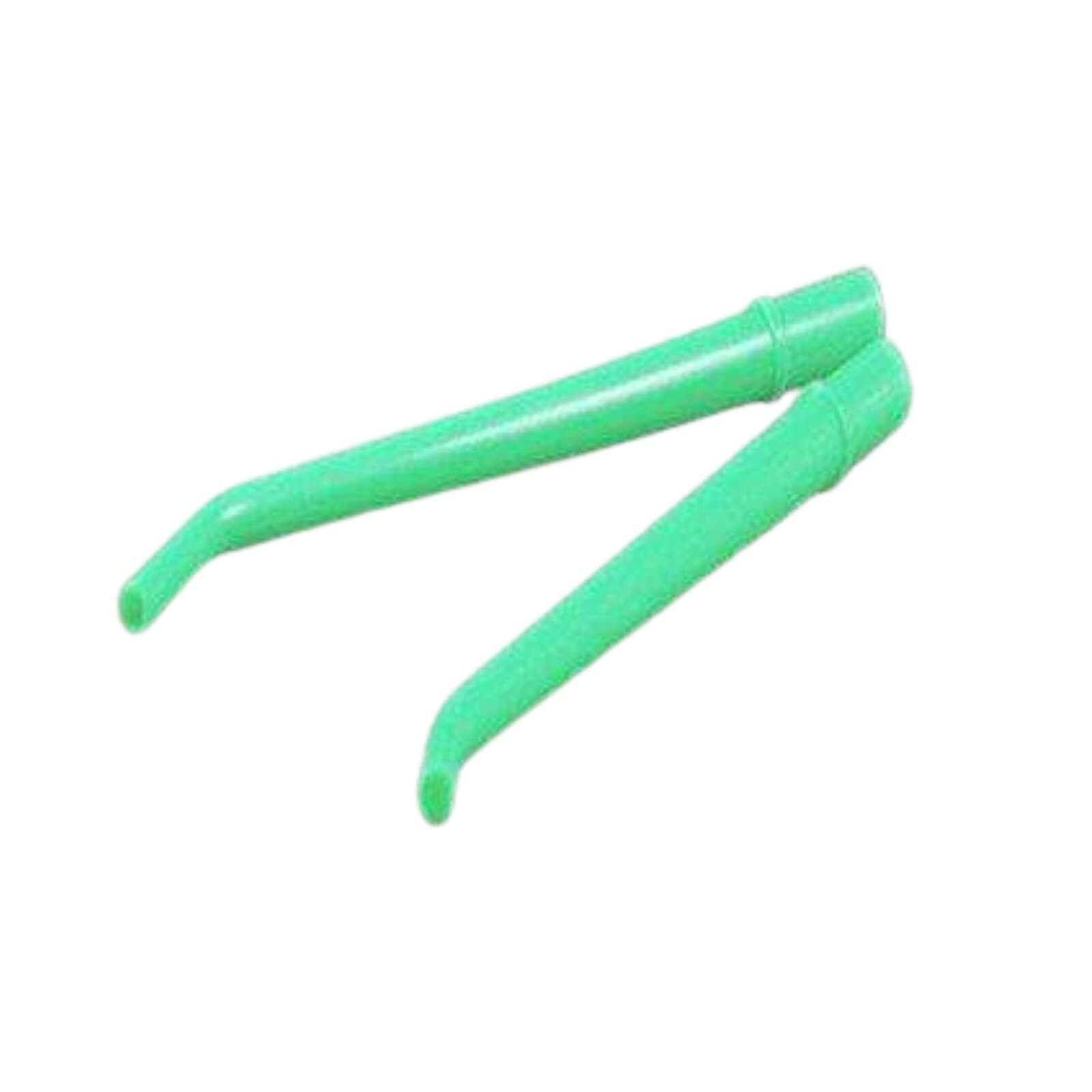 Keystone Surgical Aspirator Tips, 1/4" Green, 30-Degree Angle, 25/Bag thumbnail 2