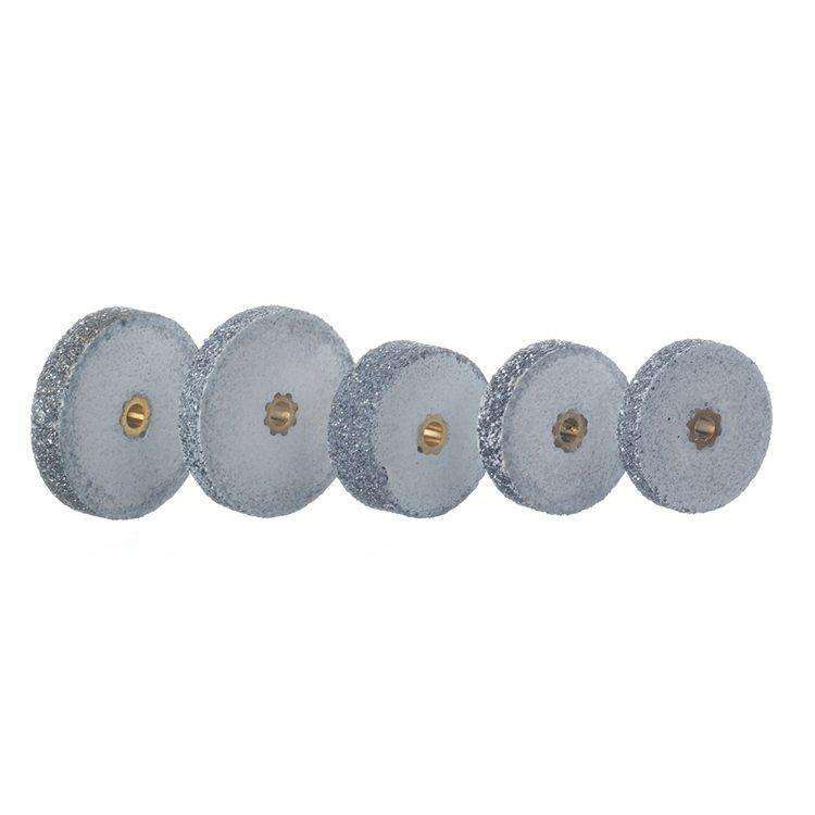 Keystone Mizzy Heatless Aluminum Oxide Wheels, #14, 1/8" x 1/2", White, 50/Pk thumbnail 2