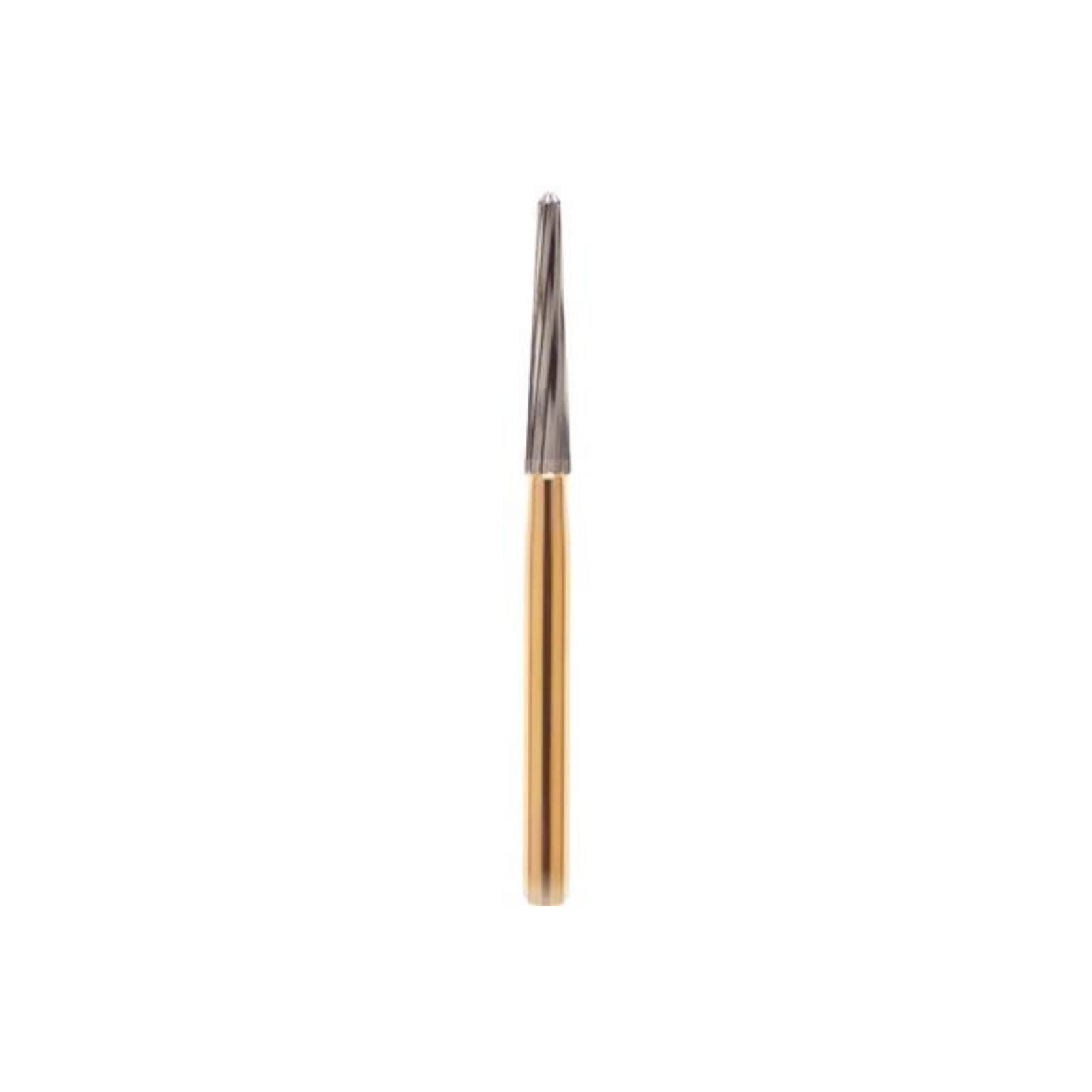 Midwest Trimming & Finishing Carbide Bur FG 7664, Extra Long Taper, 12-Blade, 1.5mm Diameter, 8.6mm Length, 10/Pk, #389537 thumbnail 2