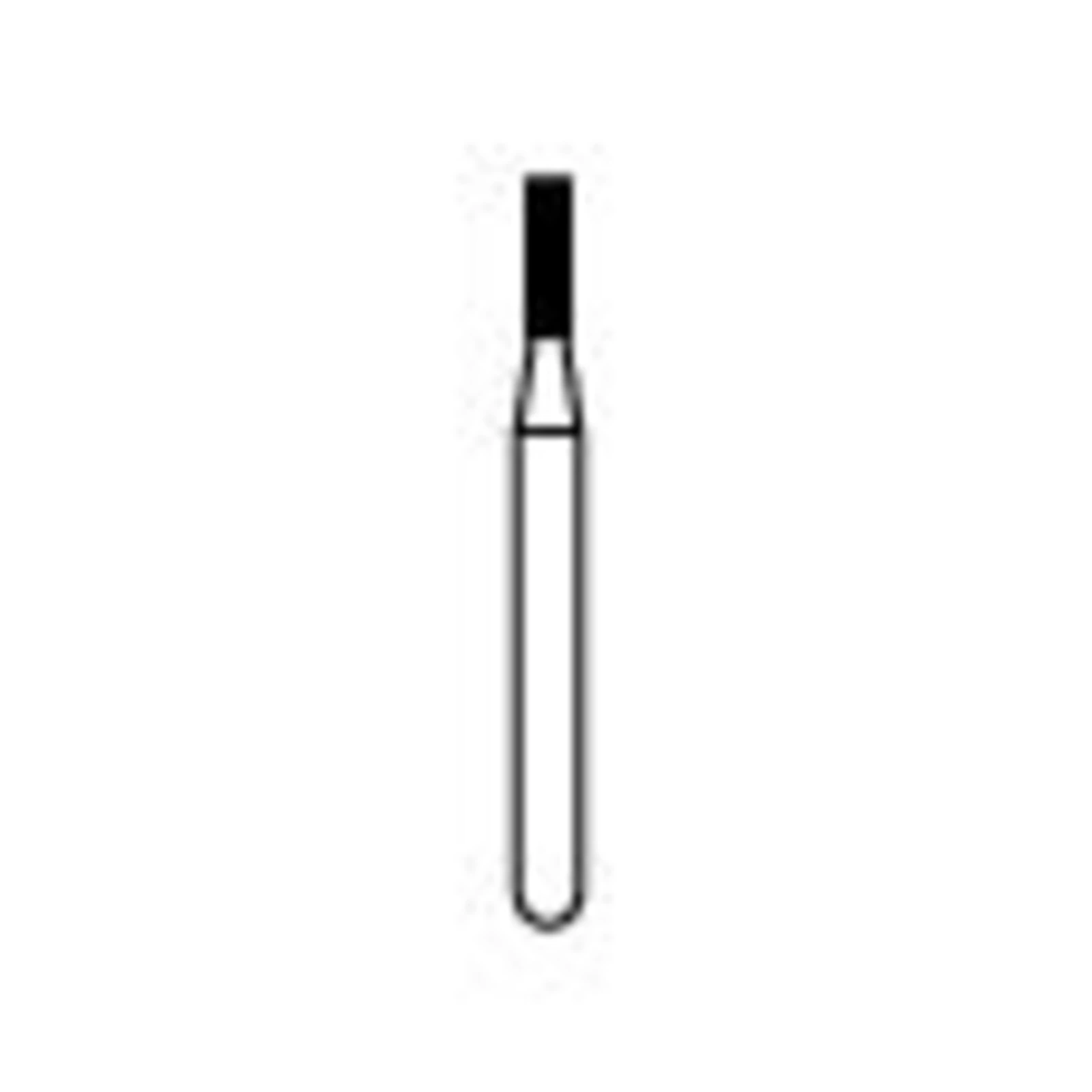 NTI Diamond Bur, FG, Flat End Cylinder, #835, 1.0 mm Diameter, 4.0 mm Length, Coarse, Green, 5/Pk, C835-010 thumbnail 7