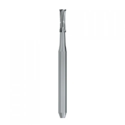 SS White FG #556L Straight Flat End Cross Cut Carbide Bur, Long, Friction Grip, 100/Pk thumbnail 3