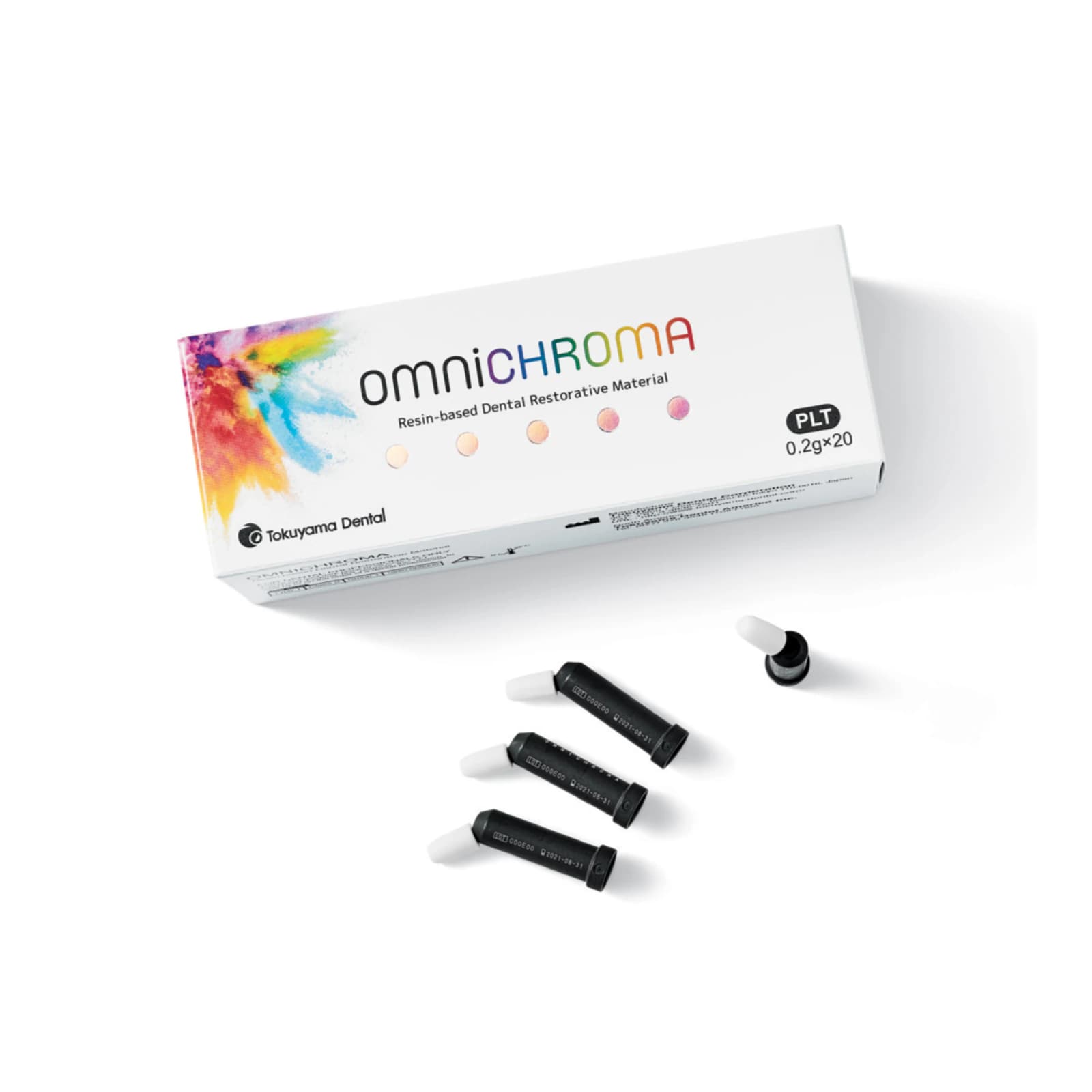 Tokuyama Omnichroma Universal Resin-Based Composite, Light-Cure, PLT Refill, 0.2 g, 20/Pk, 10126 thumbnail 12