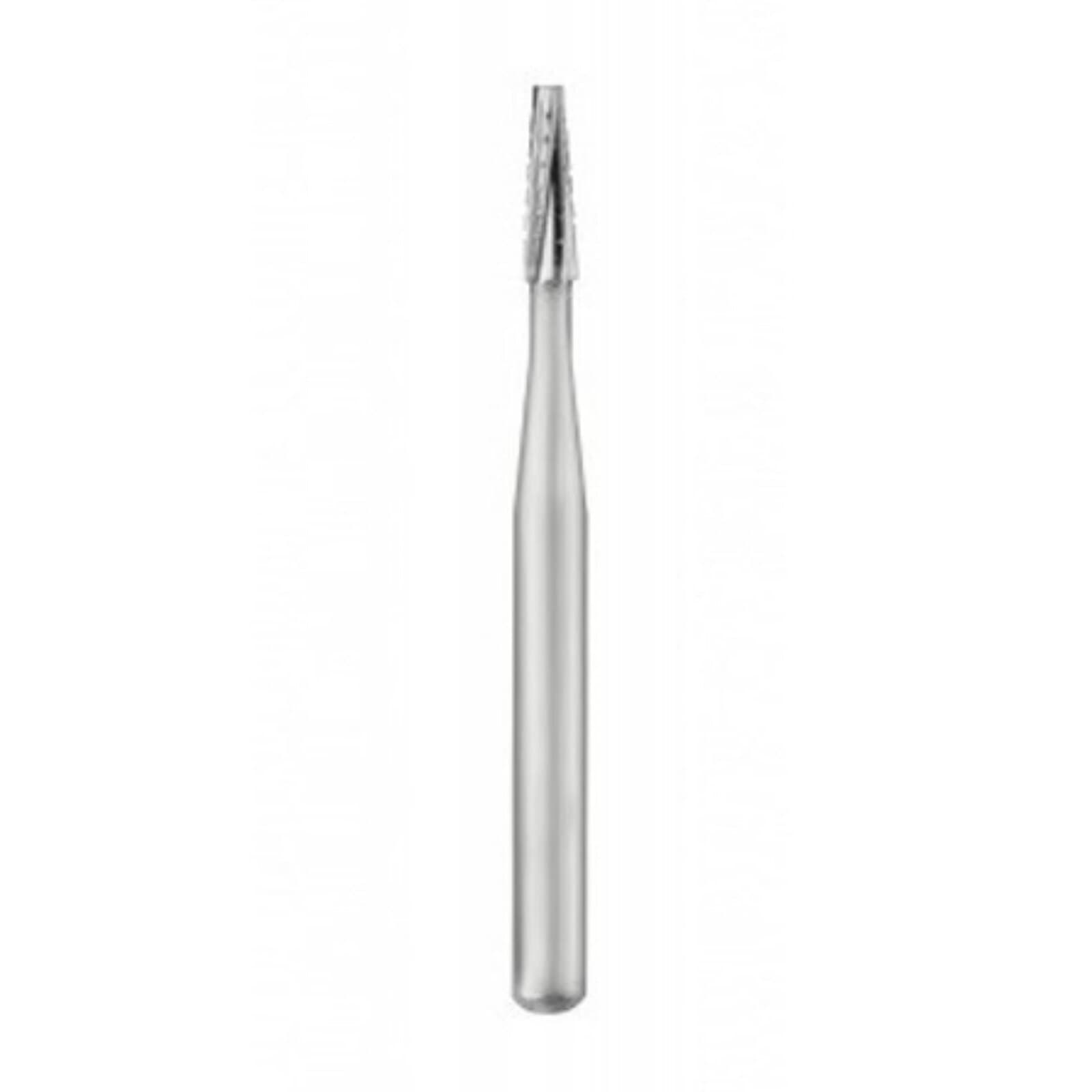 SS White #701 Oral Surgery Carbide Bur, Cross Cut Fissure, HP Shank #5, 1.2 mm Head Diameter, 59 mm Length, Sterile, 10/Pk, 30062 thumbnail 3