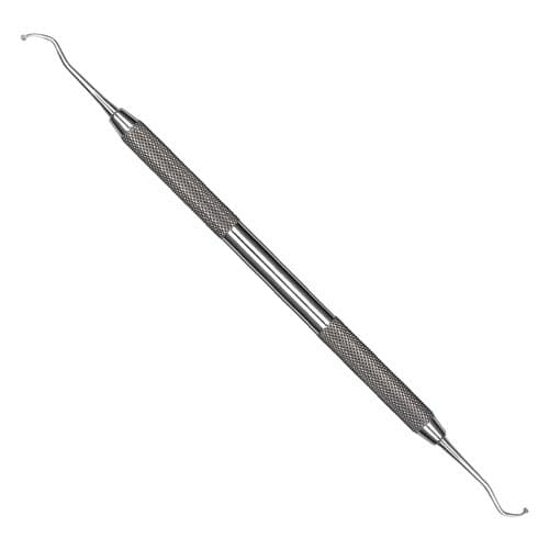 Hu-Friedy 19W Double-Ended Excavator, #41 Round Handle, Oval Spoon, EXC19W thumbnail 2
