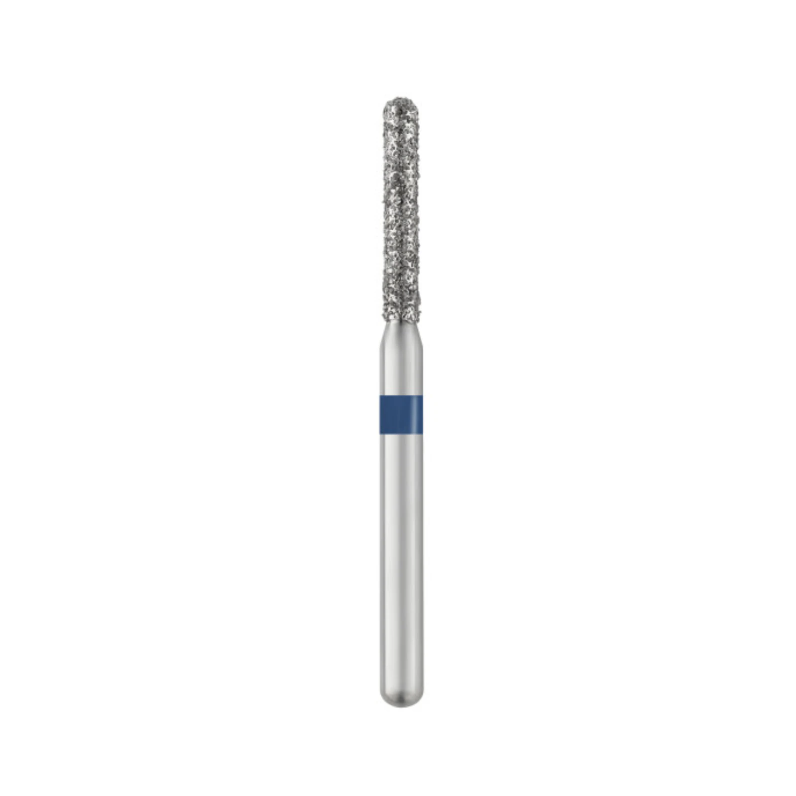 Piranha Diamond Single-Use Burs, FG, Round End Cylinder, #881-014, 1.4 mm, Medium Grit, Blue, 25/Pk, 881-014M thumbnail 3