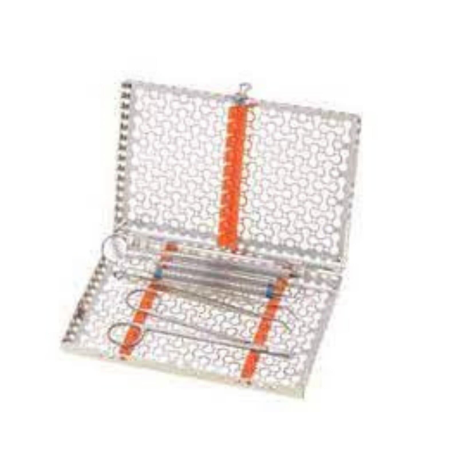 Replacement Rails for IMS® Signature Series® Cassettes - Base/Compression, 8-Instrument, 1-Tier, Orange, IM5083 thumbnail 2