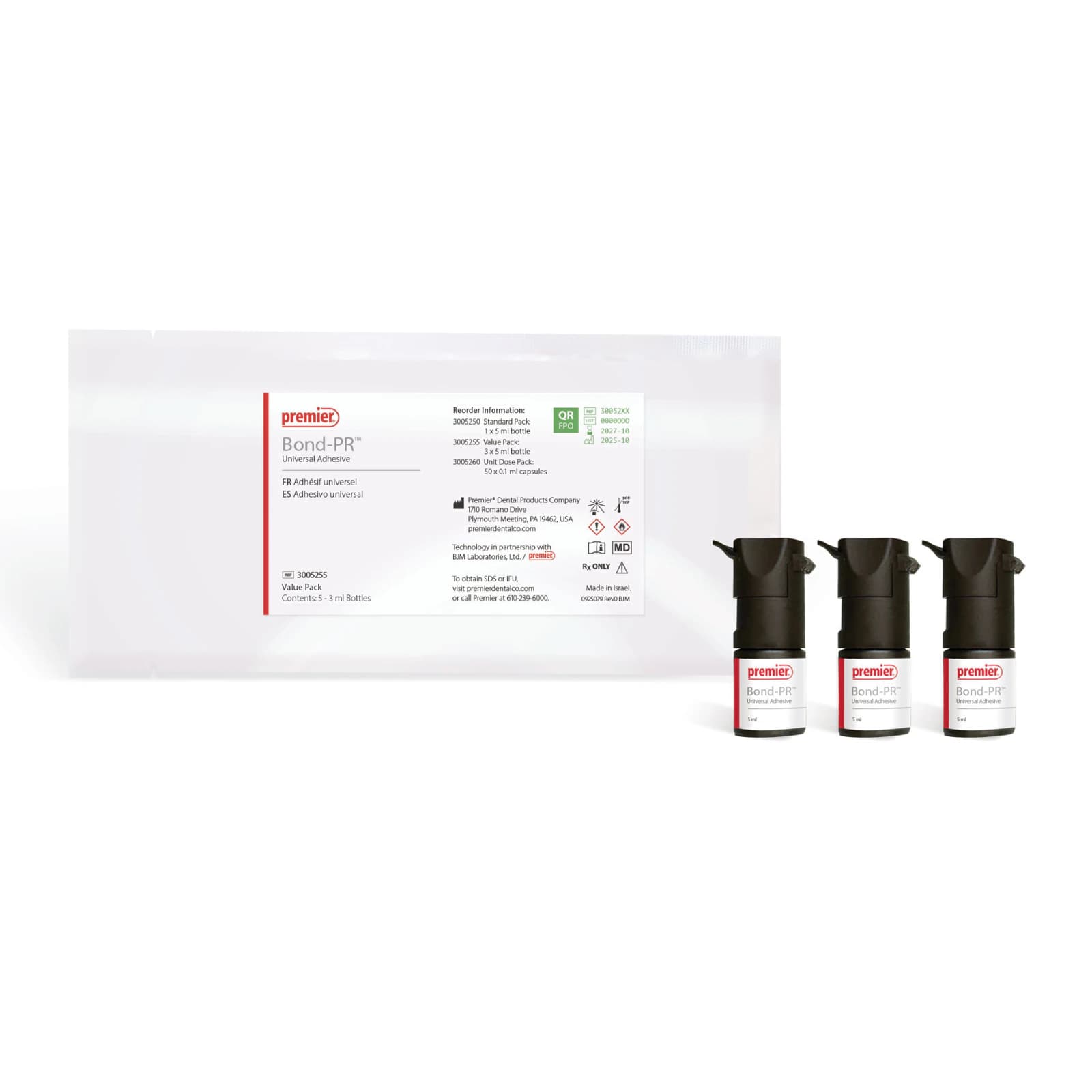 BOND-PR Universal Adhesive, 5mL Value Pack - BOND-PR Universal Adhesive 5mL Value Pk - Image 1