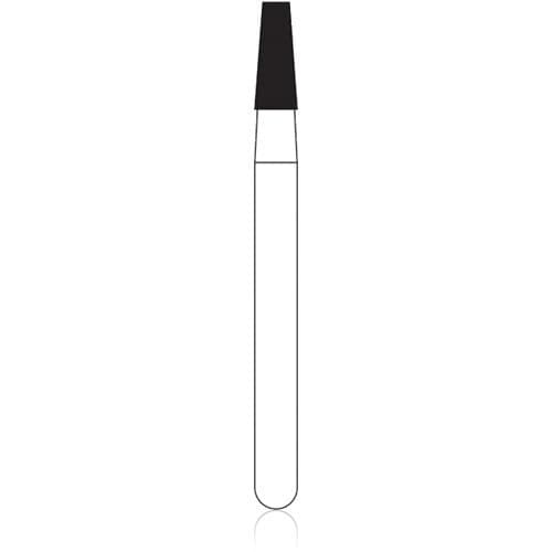 NTI FG Diamond Bur, Flat End Taper, Medium Grit, #845-016 (M845-016), Friction Grip, 5/Pack thumbnail 2