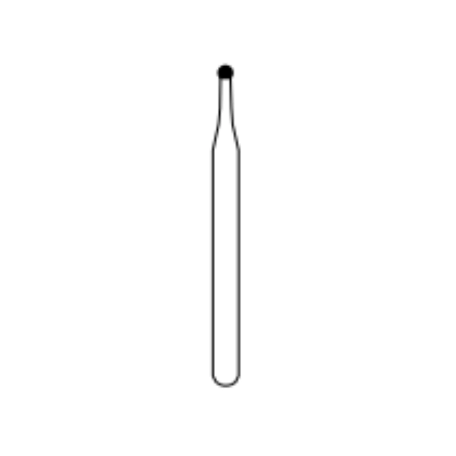 Alpen FG Carbide Bur, Round #2, 1.0 mm, Friction Grip, 10/Pkg, R100002 thumbnail 8