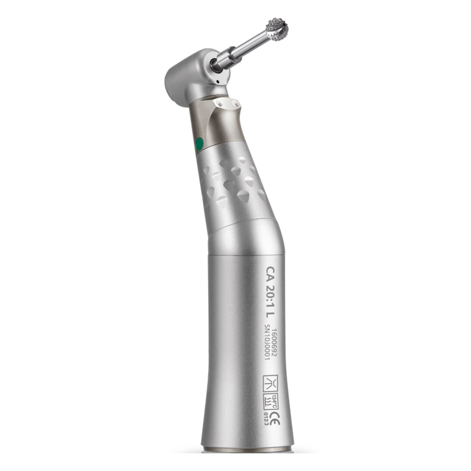 Bien Air Micro-Series CA 20:1 L Contra Angle Handpiece, Autochuck Push Button, Multi-Strand Optical Glass Light thumbnail 2