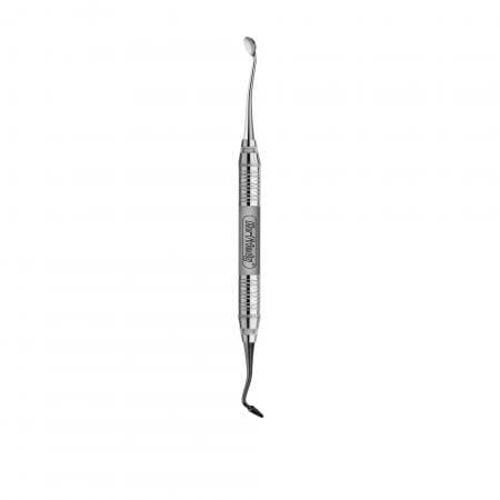 Hu-Friedy Euwe Bone Scoop/Plugger #6 Short Satin Steel Handle, Double-End, 1 Each, CSEUWES6 thumbnail 3