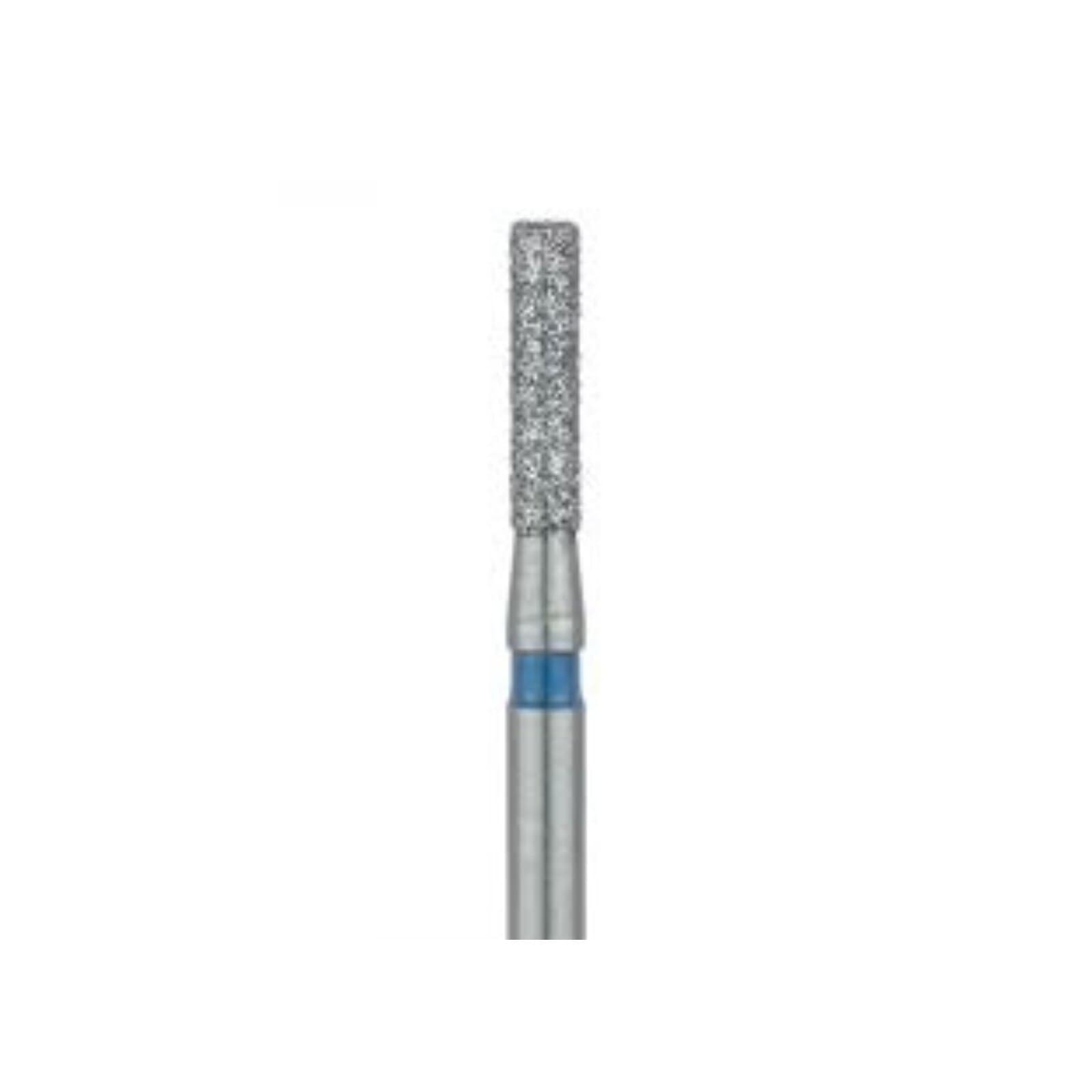 Meisinger 837-014-HP Diamond Bur, Medium Grit, Long Cylinder, 1.4 mm Diameter, HP Shank, 5/Pk thumbnail 3