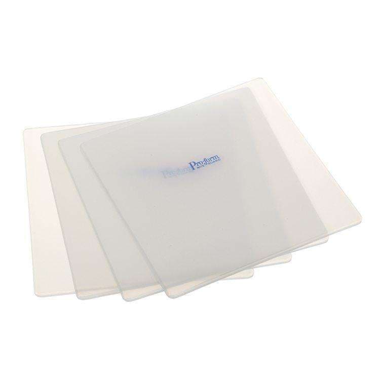 Pro-Form Extra-Pro Mouthguard Laminates, 5" x 5", 0.200" Thick, Clear, Solid-Color, 12/Pk, 9601215 thumbnail 2