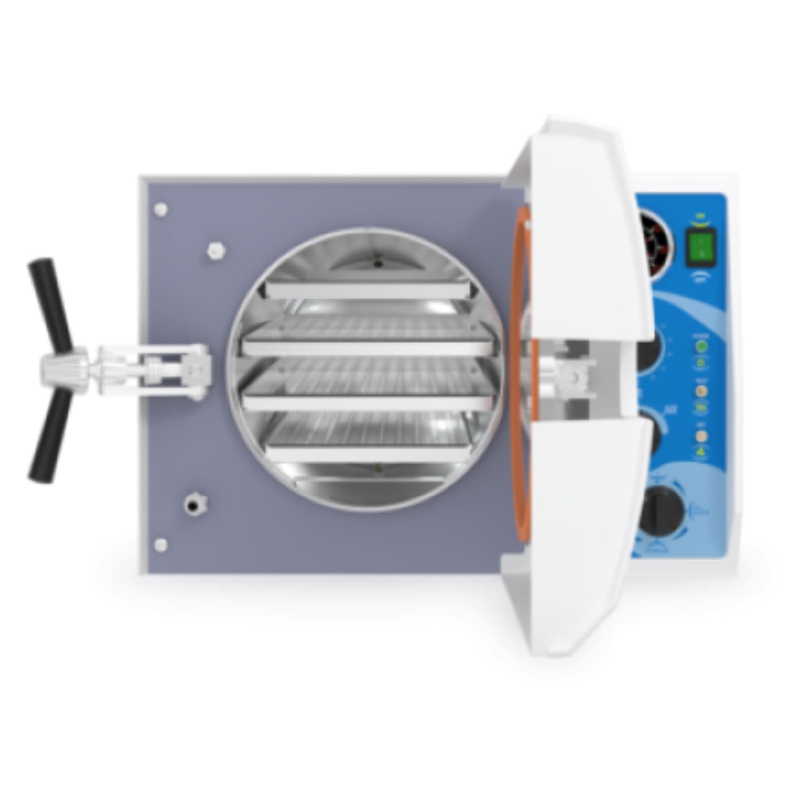 Tuttnauer 2540M Manual Autoclave, 10" x 19" Chamber, 120V, 6 Gallon/23L, 4 Trays thumbnail 3
