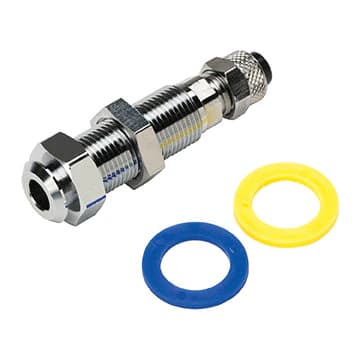 DCI International Quick Disconnect 1/4" Female Panel Mount with Shut-Off, Poly, 0011 thumbnail 7