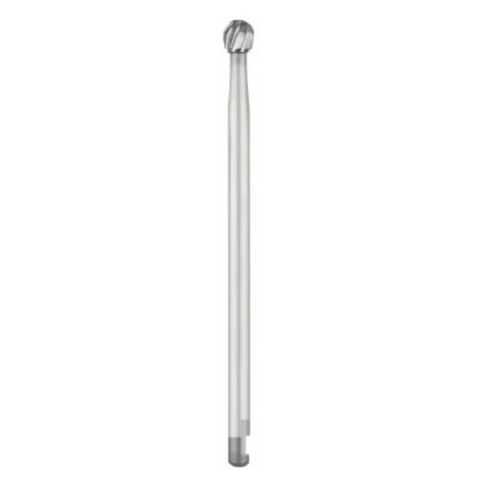 SS White Oral Surgery Carbide Bur, Round #8, 2.3 mm Head, Shank 6 (J-Notch), 44.5 mm, Sterile, 10/Pk, 30001 thumbnail 3