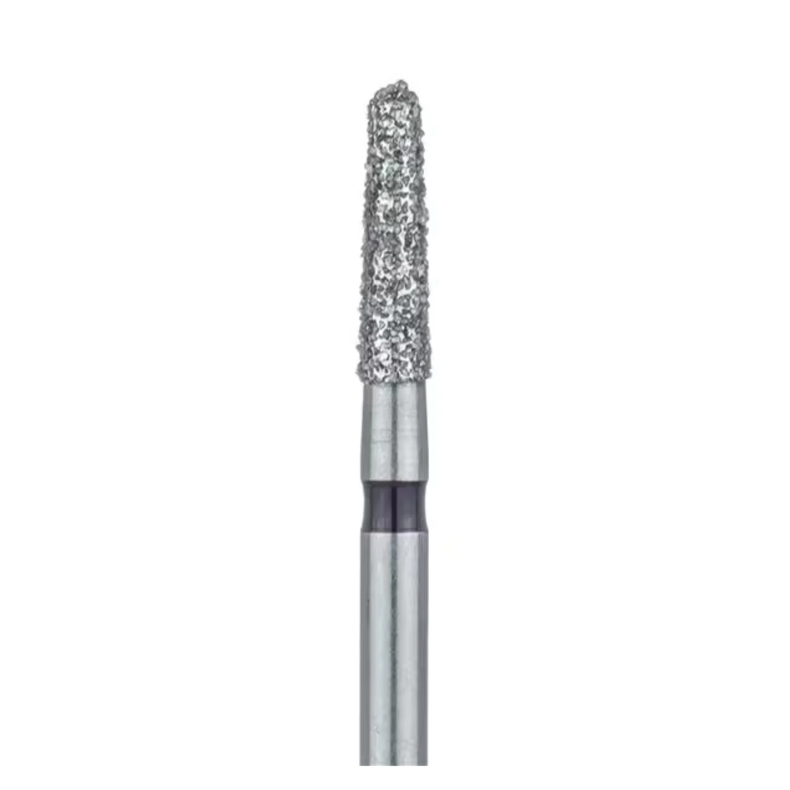Meisinger FG Diamond Bur, Super Coarse (Black), Round End Taper, 849H-018-FG, 1.8 mm Head Diameter, 6.0 mm Working Length, 5/Pkg thumbnail 3