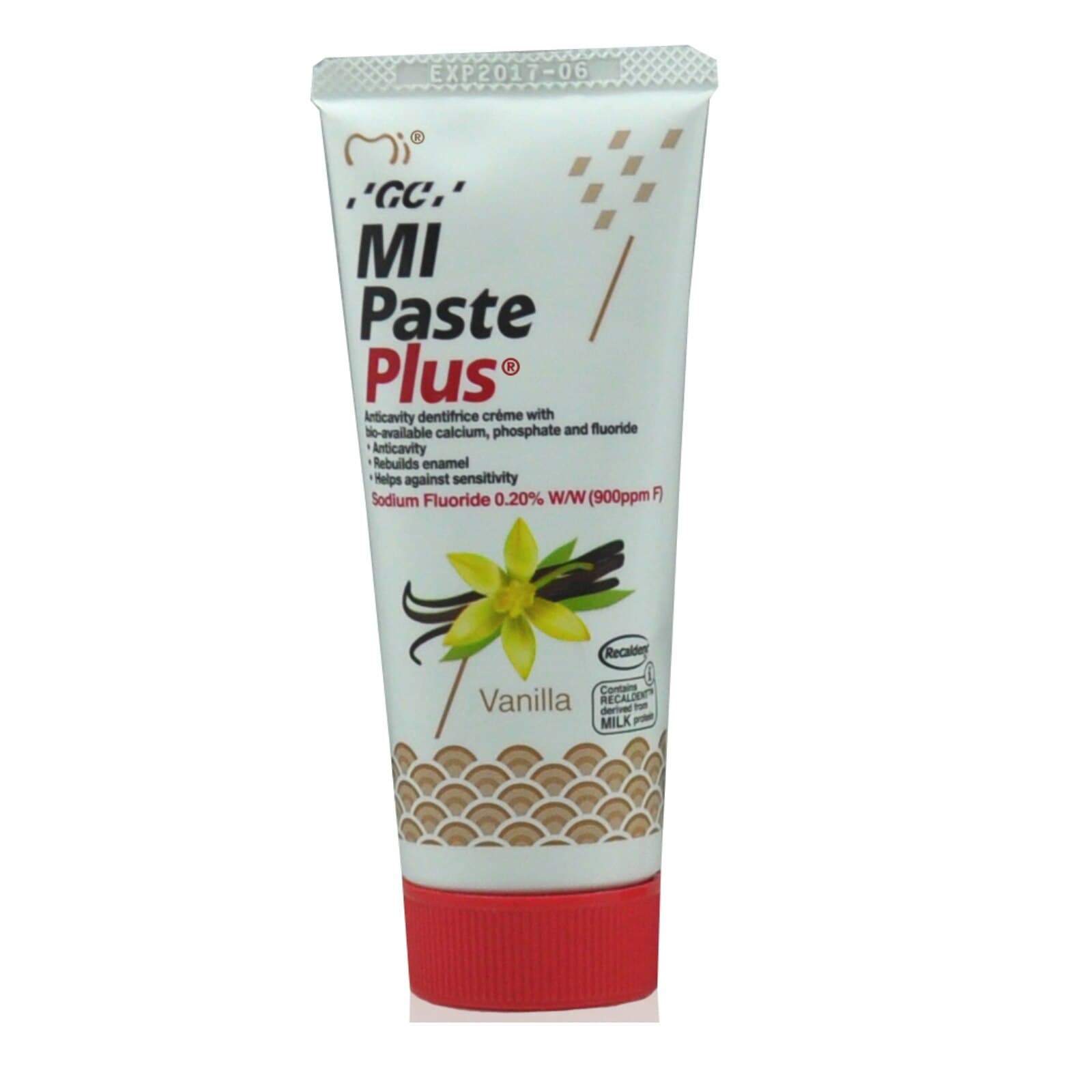 GC America MI Paste Plus Topical Tooth Cream with Fluoride, Vanilla, 40 g Tubes, 10/Box, 422888 thumbnail 11