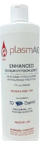 Sodium Hypochlorite 3% Solution, 16 oz (480 mL) Bottle for Root Canal Irrigation - Sodium Hypochlorite 3% 16oz - Image 1