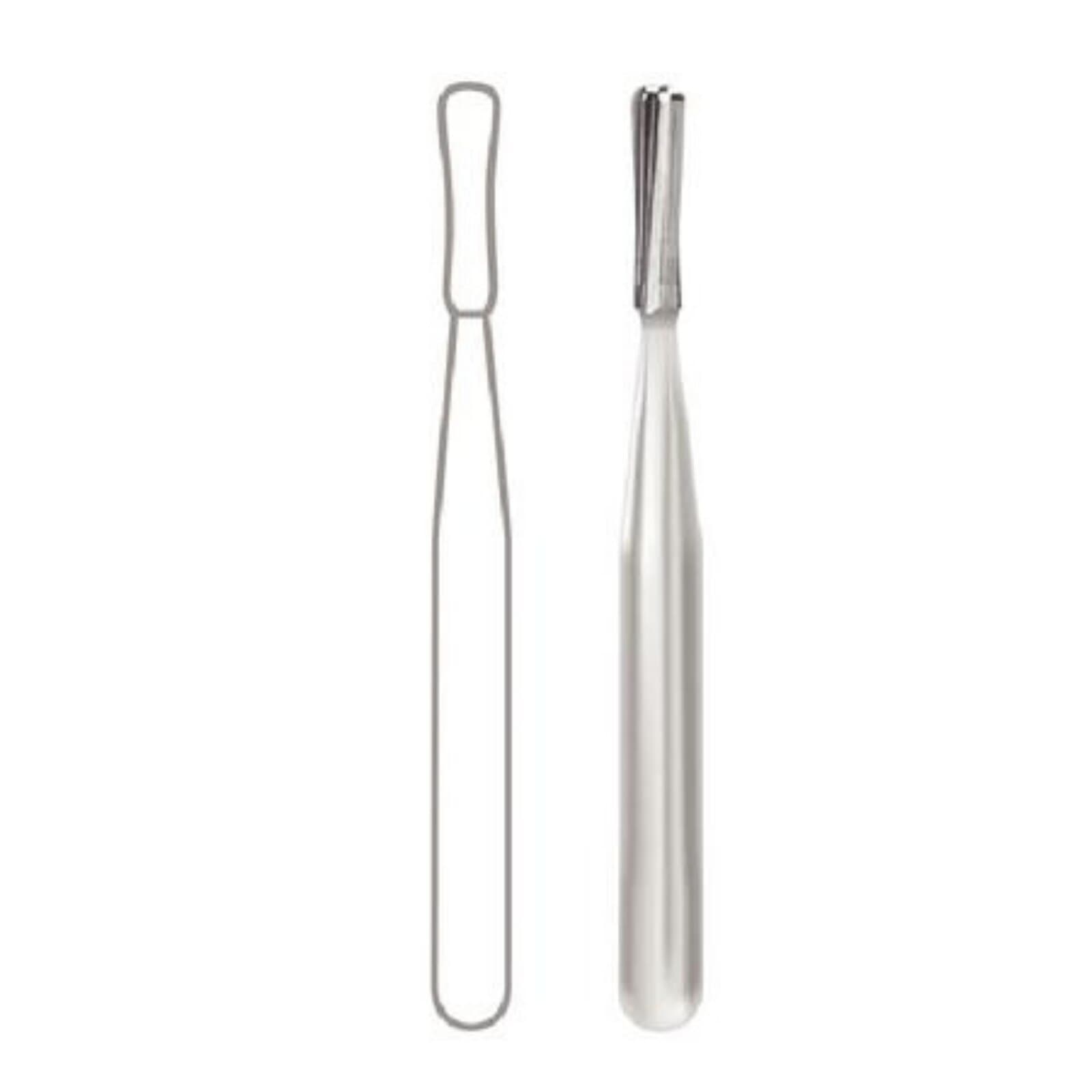 Midwest Operative Carbide Bur #332, FG, Pear Shape, Round End, 6 Flutes, 1.2 mm Diameter, 1.6 mm Length, 10/Pkg, 389263 thumbnail 2