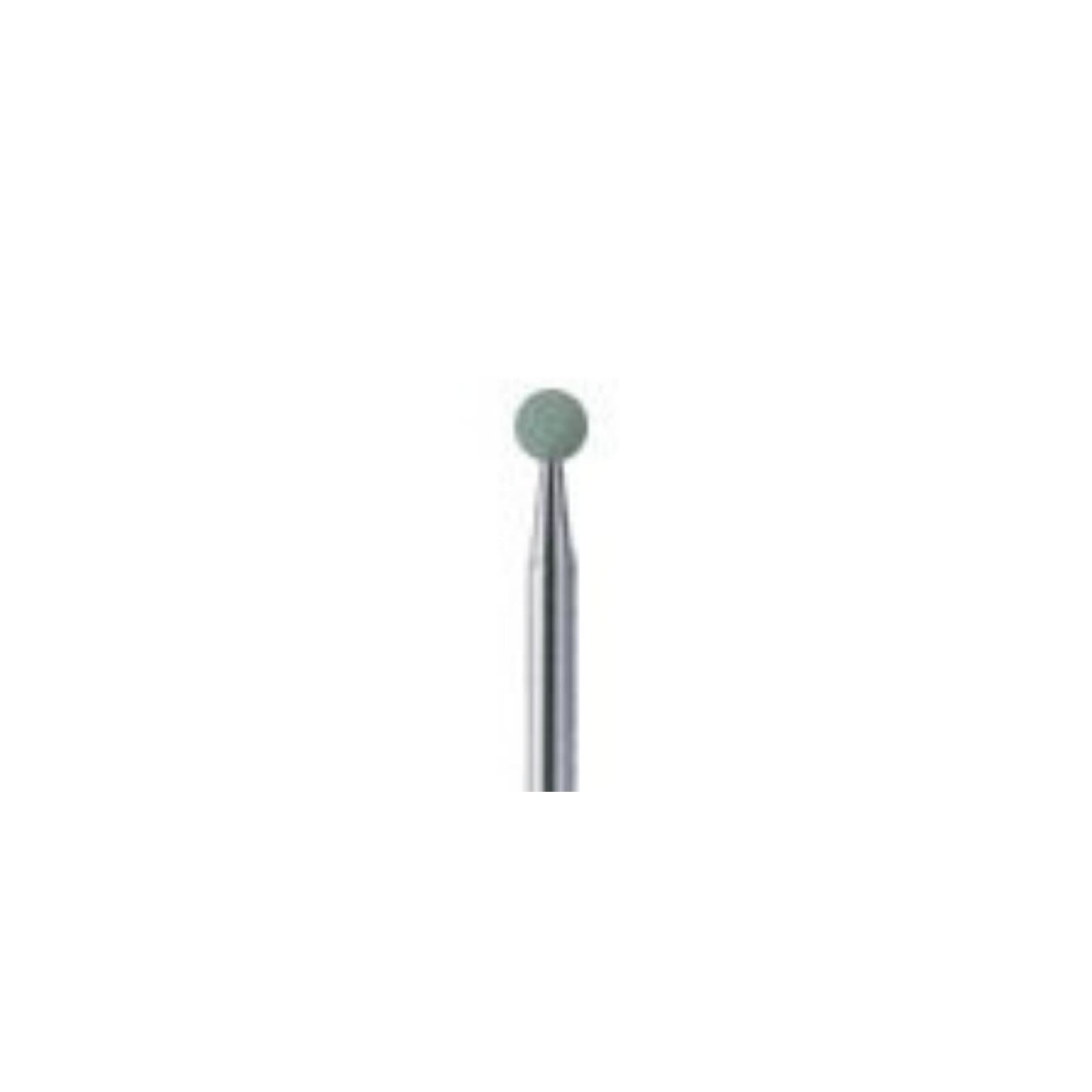 NTI Multi-Purpose Abrasives, FG, Small Round, #030, 3 mm, Fine, Green, 12/Pk, GF601-FG thumbnail 3