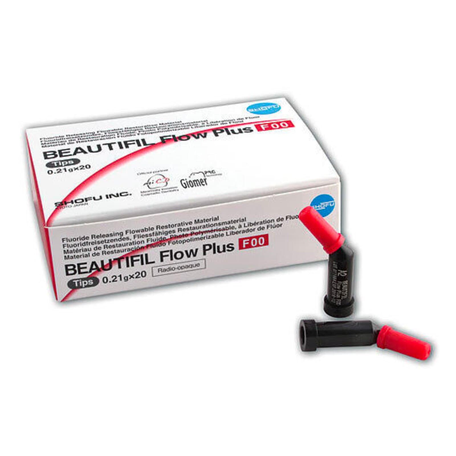 Beautifil Flow Plus Hybrid Composite, Light-Cure, Tips Refill, F00, 0.21 g, A4, 20/Pk, 2205 thumbnail 2