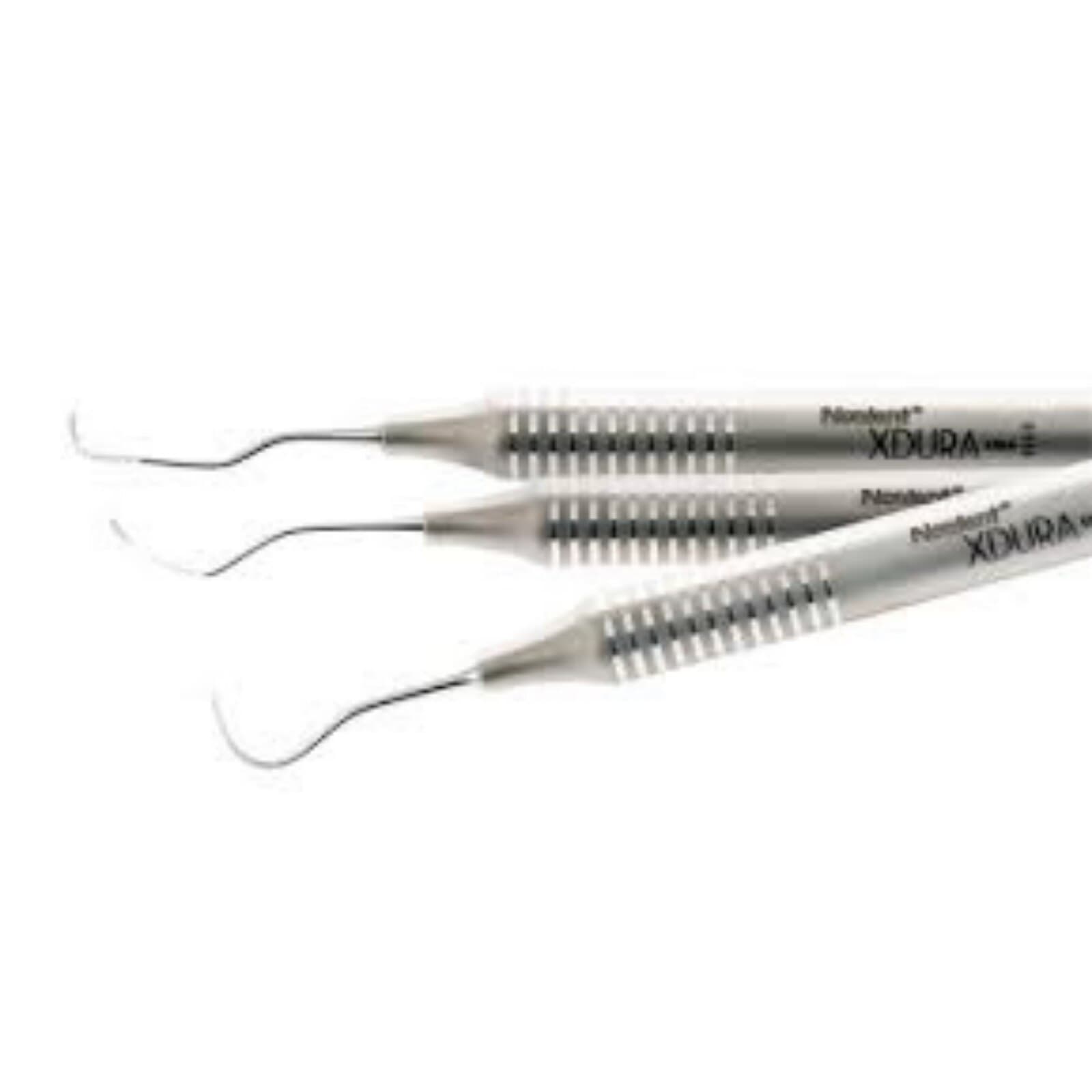 XDURA® Scalers - Anterior Contra-Angle Hoe #45A-46A - DuraLite® Round Handle - XDURA® Scalers - Anterior Contra-Angle Hoe #45A-46A - DuraLite® Round - Image 1