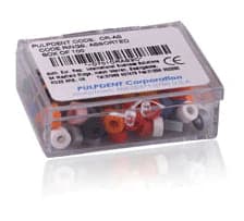 Pulpdent Silicone Code Rings, Standard, Pink, 1/8" ID x 1/8" Wide, 100/Pk, CR11 thumbnail 3