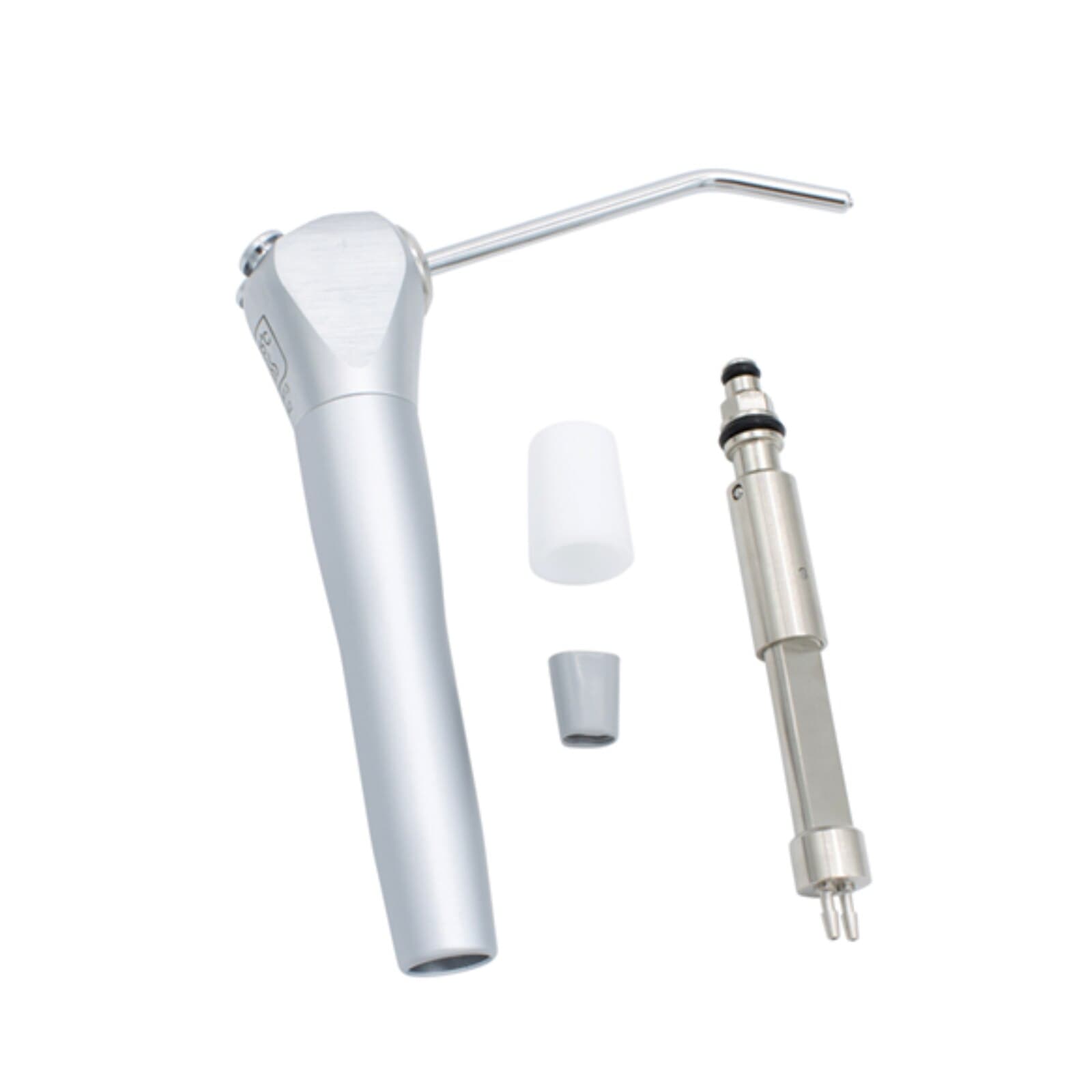 DCI International Autoclavable Syringe Valve Core with Sterling Gray Straight Tubing (7') - Syringe Valve Core Autoclavable w/Sterling Gray Straight Tubing - Image 1