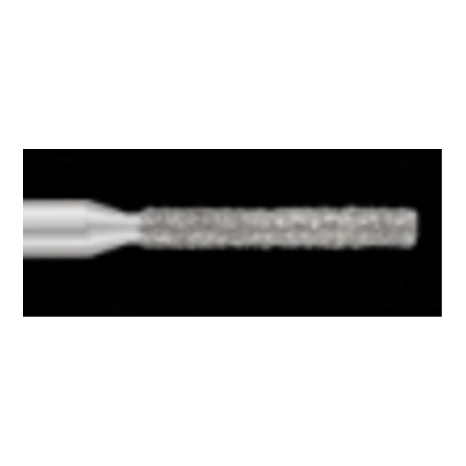 Piranha® Single Patient Use Diamond Bur, Flat End Cylinder FG, Medium Grit, #837-012M, 1.2 mm Diameter, 25/Pkg thumbnail 2