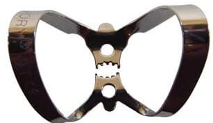 Ivory Tiger Rubber Dam Clamp, #9T, Winged, Serrated Jaws, Anterior, 50057855 thumbnail 6