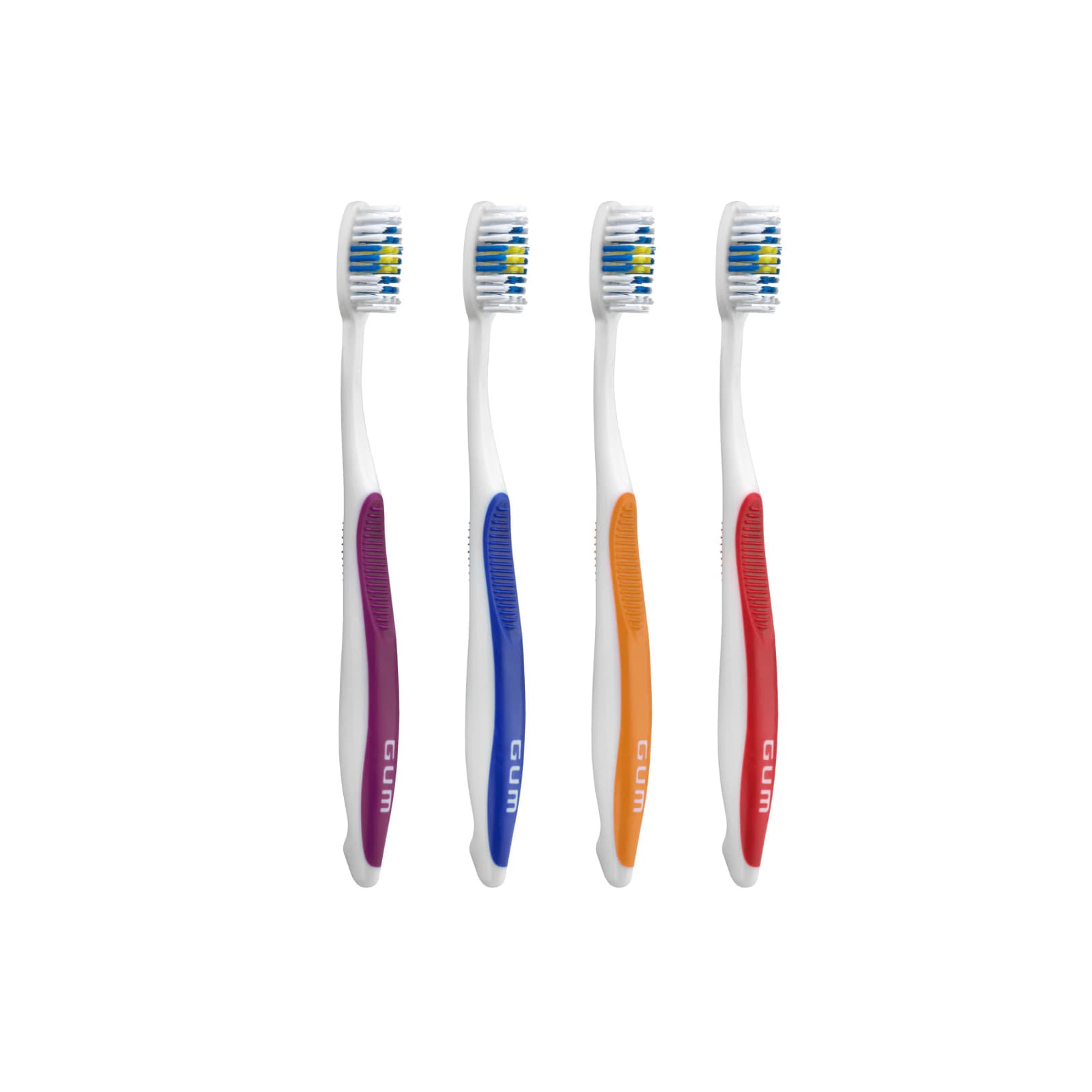 GUM Butler Adult DomeTrim Soft Toothbrush, Full Size, 12/Pk - GUM Toothbrushes Adult DomeTrim Soft Full 12/Pk - Image 1
