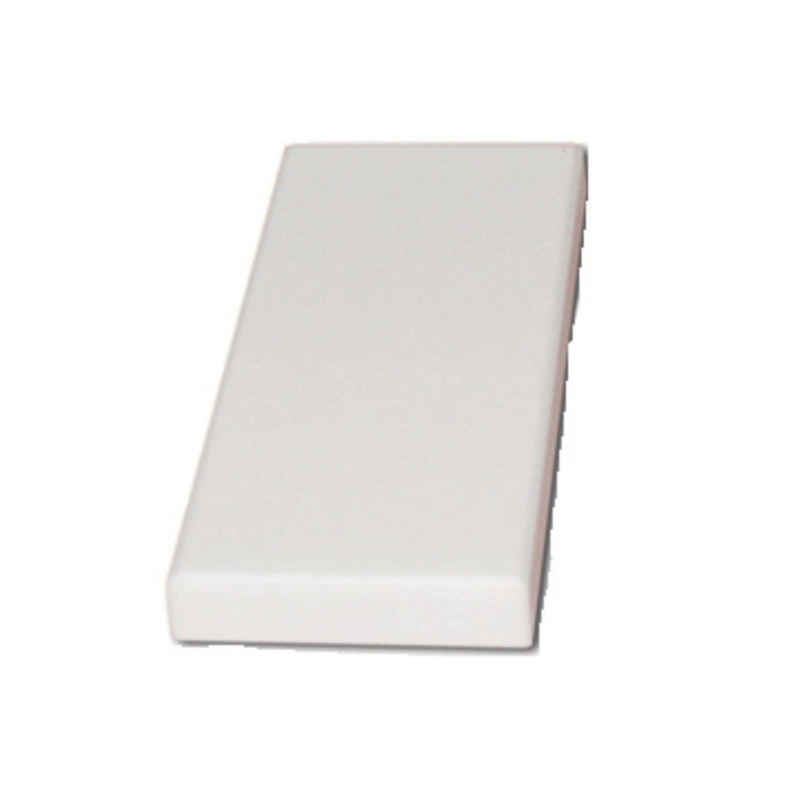PDT Diamond Head Ceramic Sharpening Stone, White, Fine Grit, T061 thumbnail 3