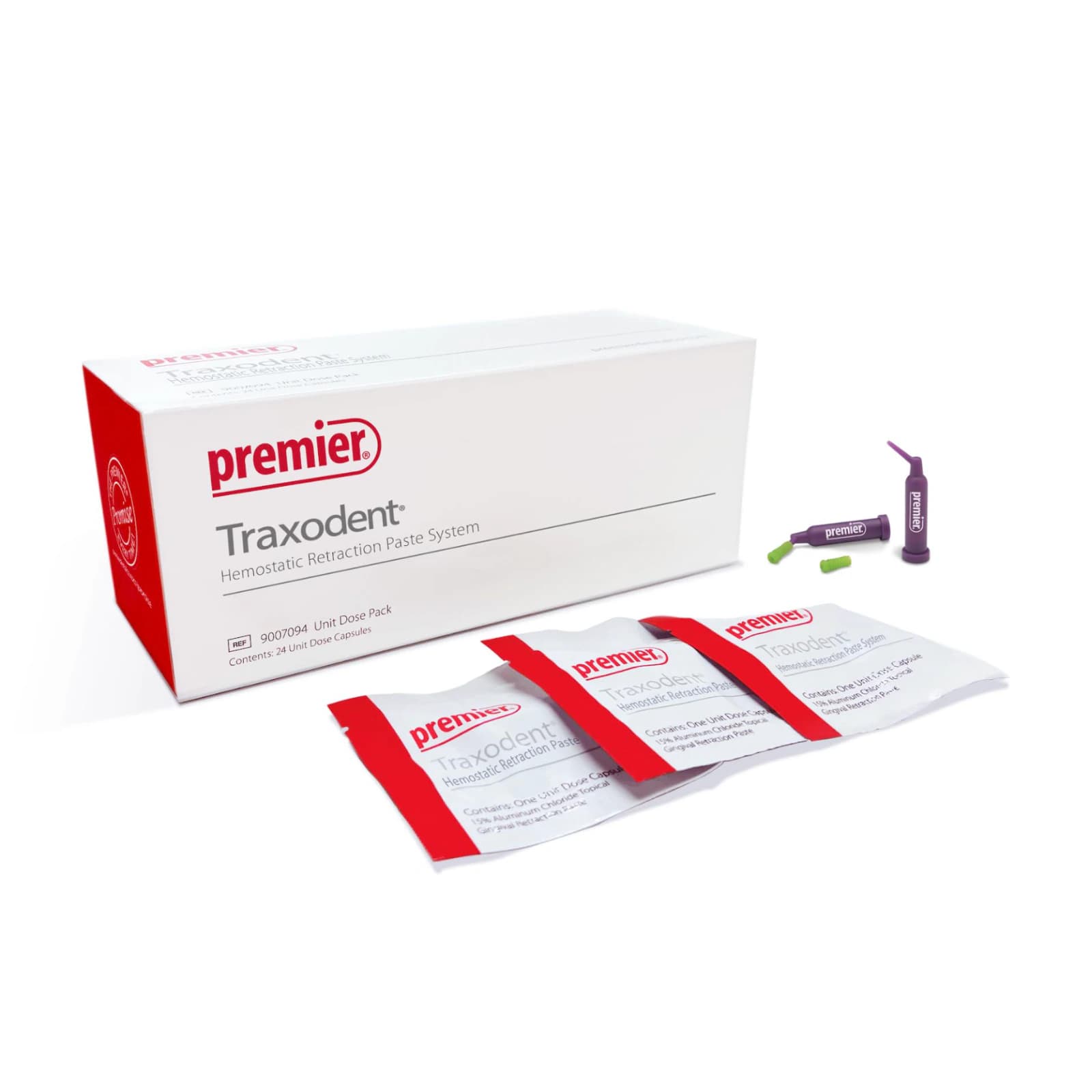 Traxodent Hemostatic Retraction Paste System, Unit Dose, 24 Capsules, 9007094 thumbnail 8