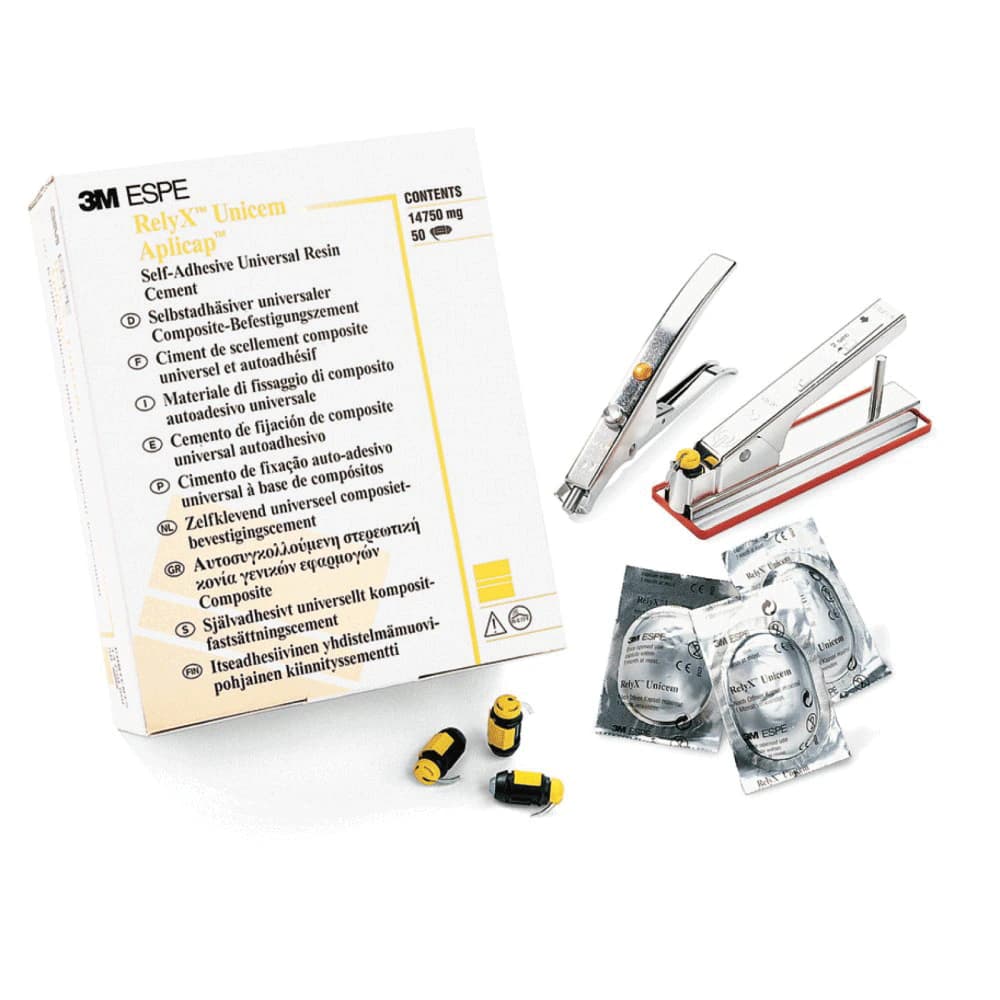 3M RelyX Unicem Self-Adhesive Universal Resin Cement Aplicap Capsule Refill, White Opaque, 20/Pkg, 56820 thumbnail 8