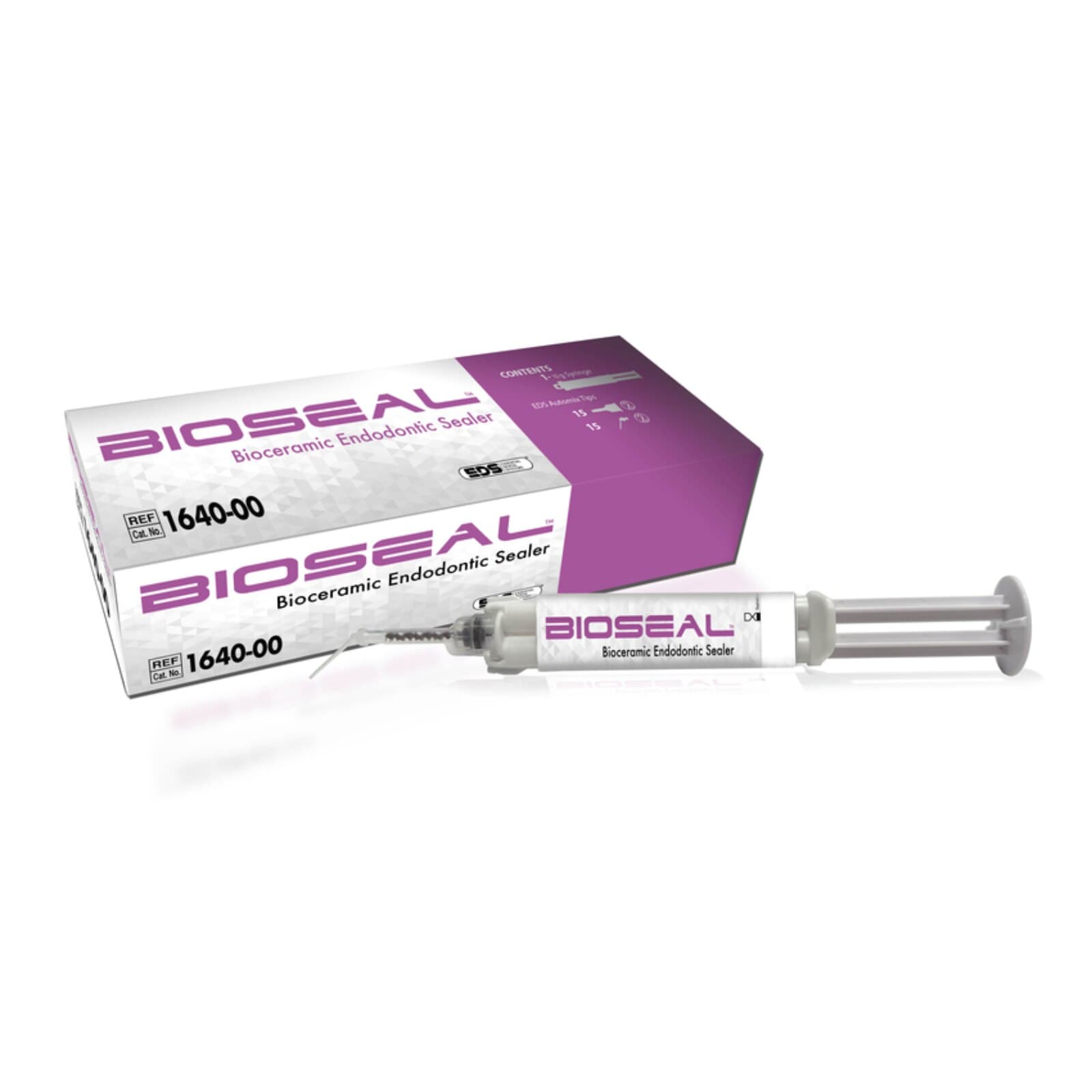 BioSeal Bioceramic Endodontic Sealer, 10g Automix Syringe with 15 Angled Endo Tips, 1640-00 thumbnail 3
