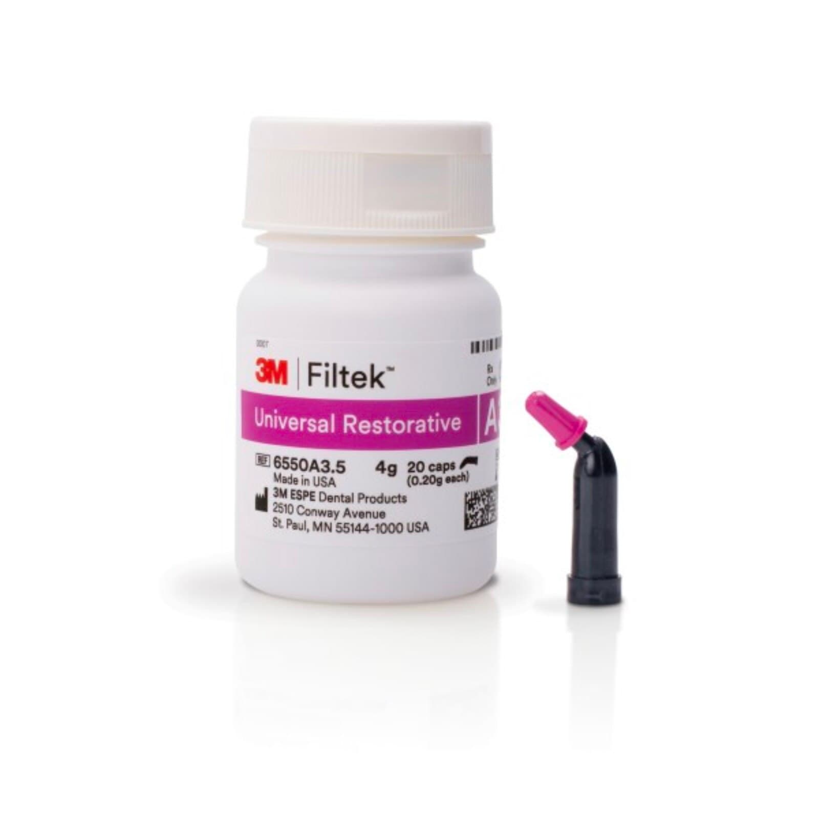 3M Filtek Universal Restorative Capsules, Shade A3.5, 0.2 g, 20/Box, 6550A3.5 thumbnail 5