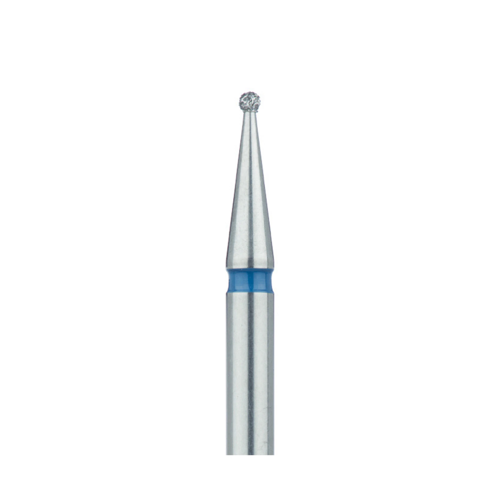 Meisinger Diamond Bur #801-012-HP, Round, Medium Grit, 1.2 mm Diameter, Handpiece (HP), 5/Pack thumbnail 3