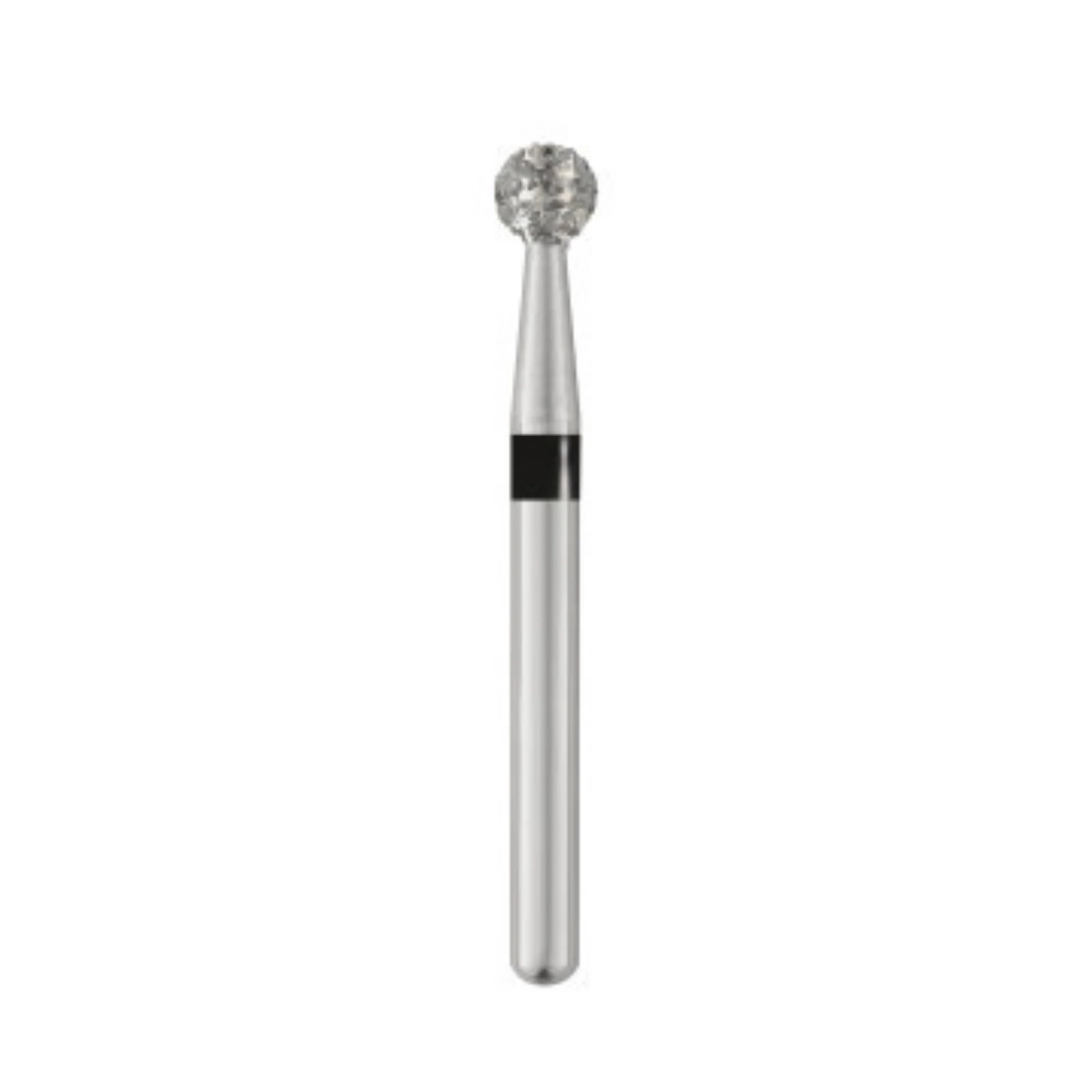Piranha Diamond Single-Use Burs, FG, Round, # 801-023, 2.3 mm, Super Coarse, Black, 25/Pk, 801-023SC thumbnail 3